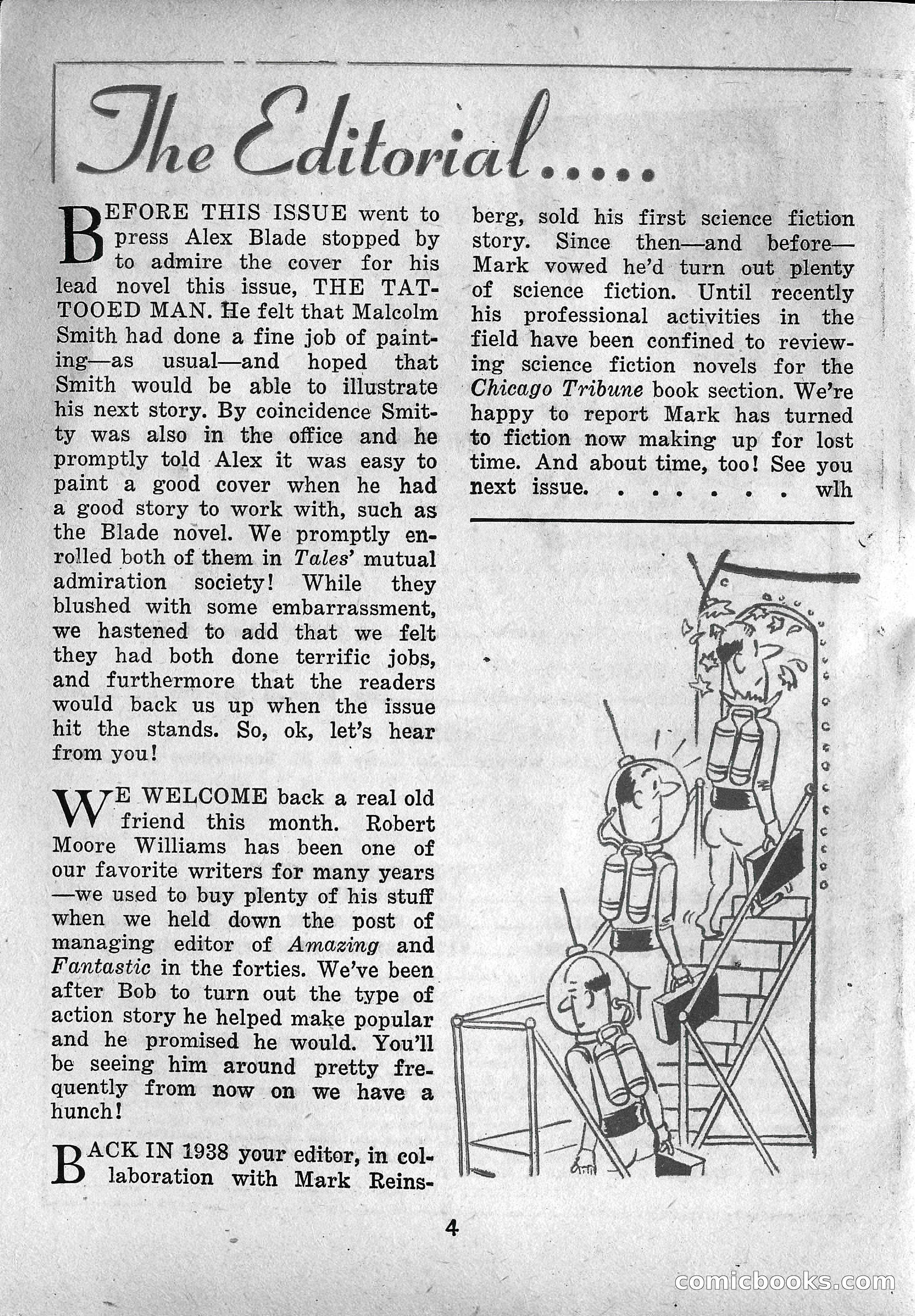 Imaginative Tales, March 1957 — page 4 of 132
