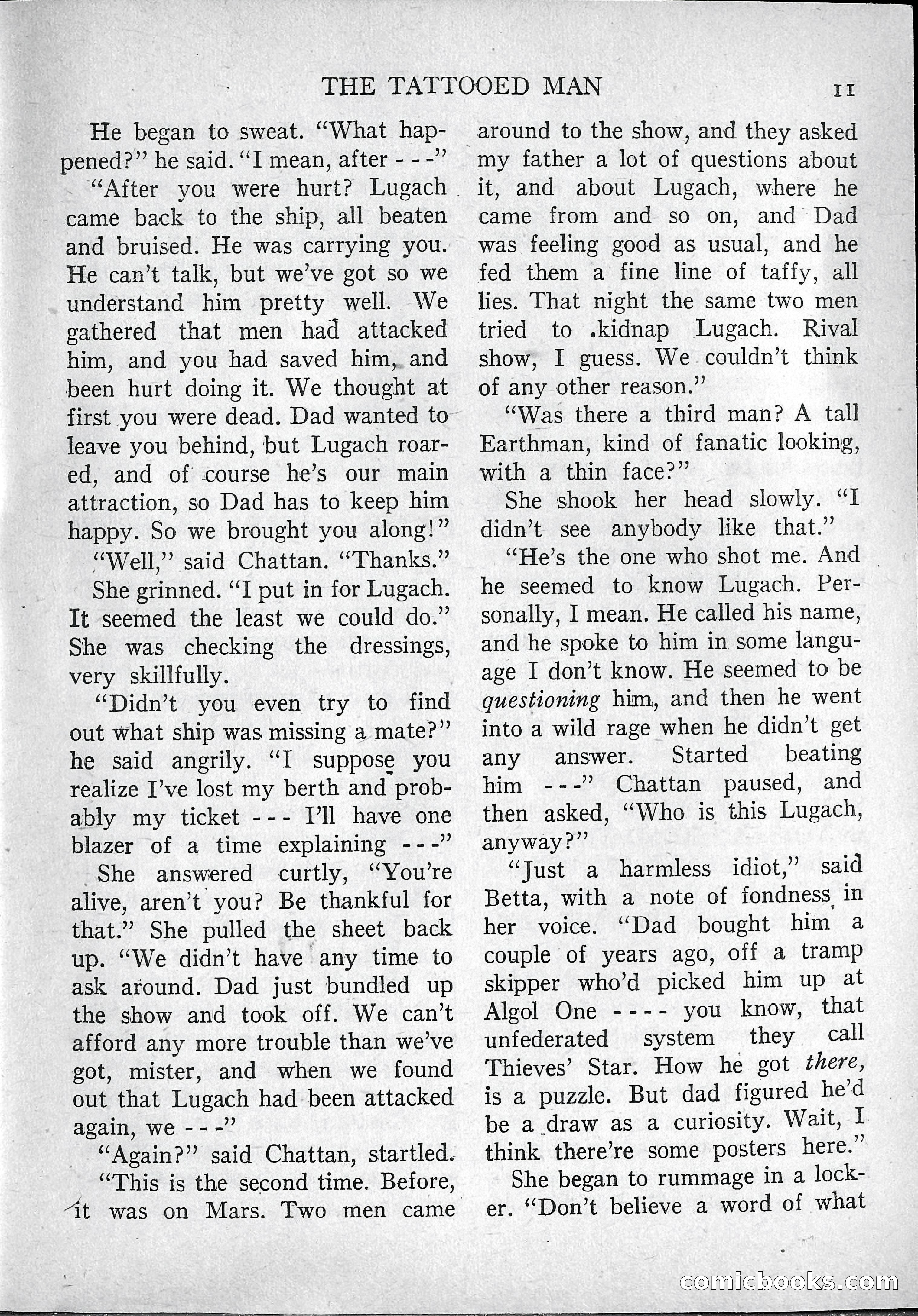 Imaginative Tales, March 1957 — page 11 of 132