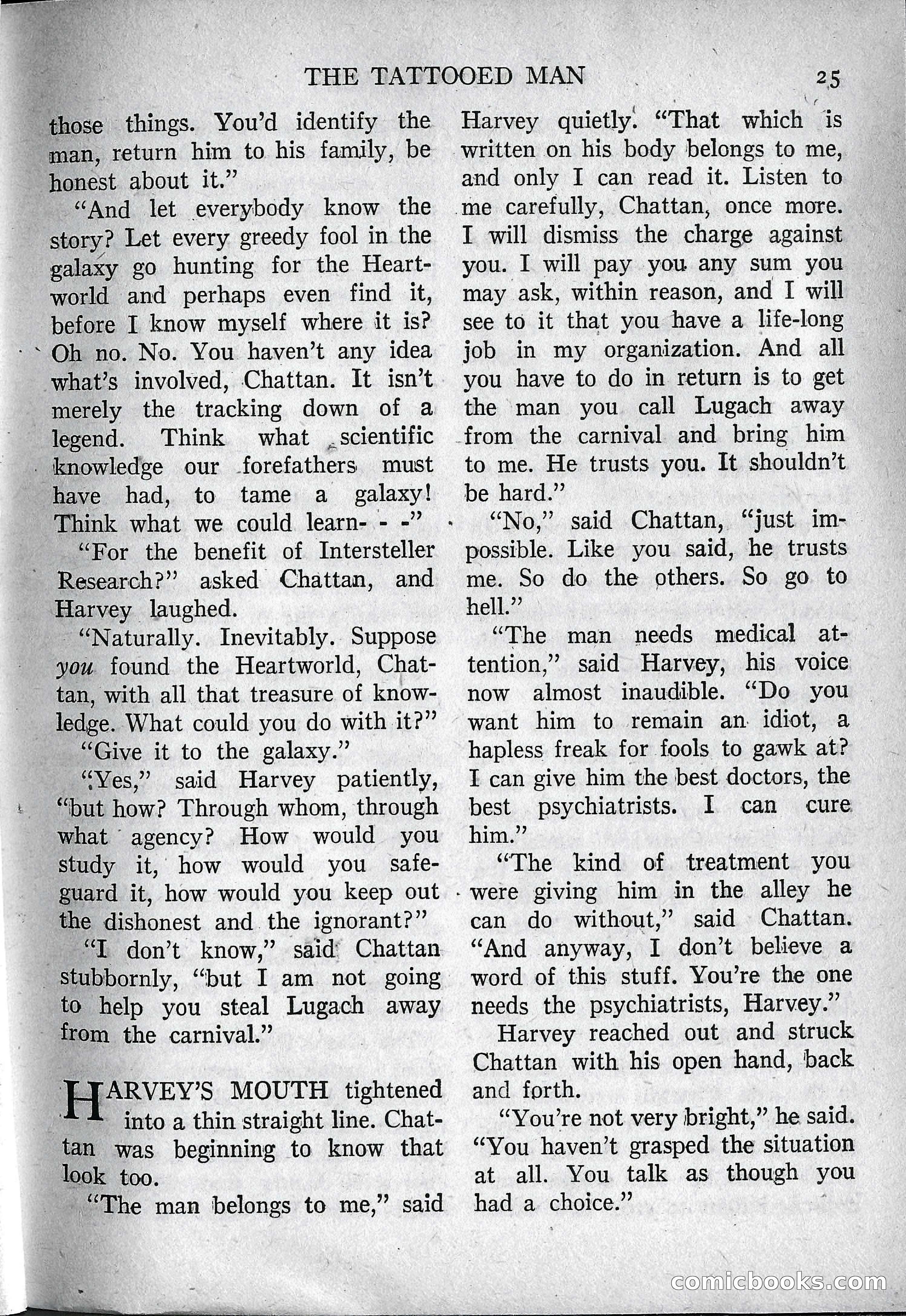 Imaginative Tales, March 1957 — page 25 of 132
