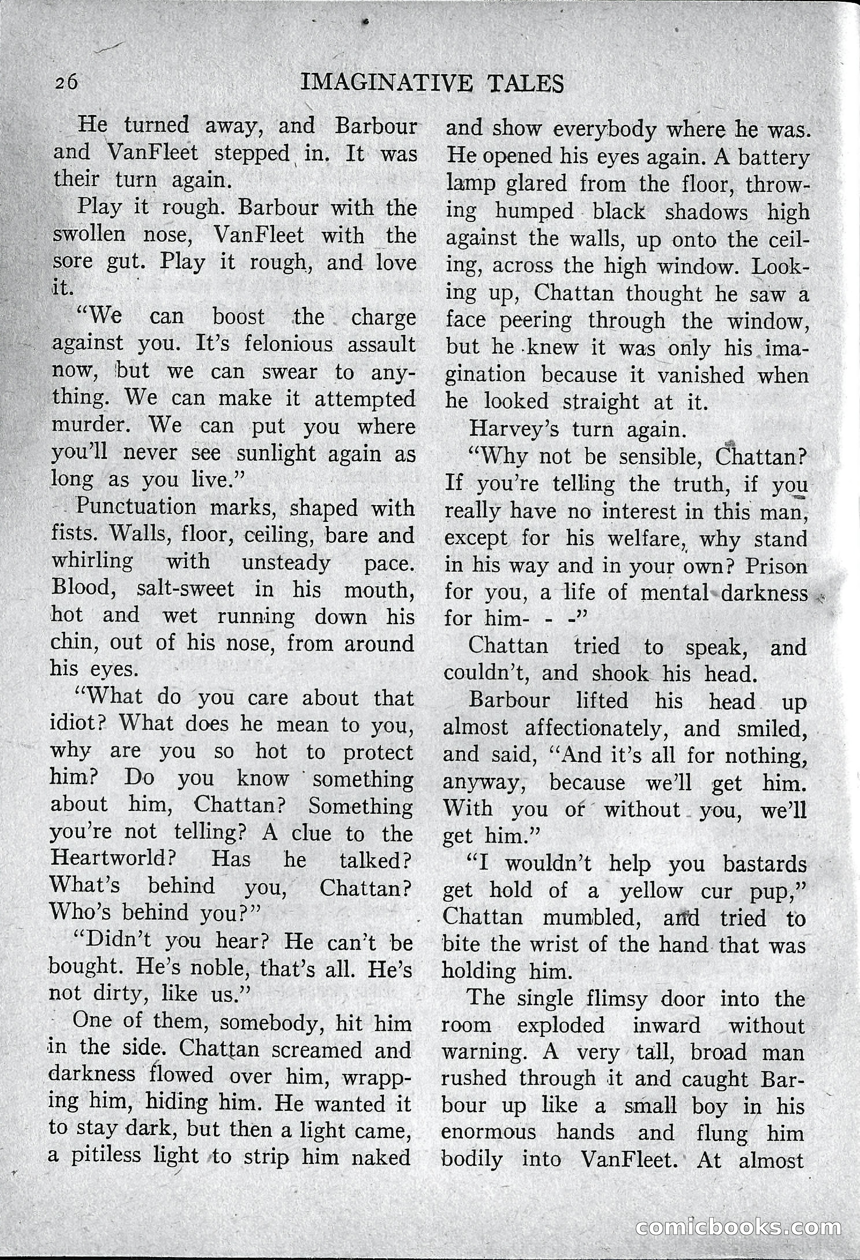 Imaginative Tales, March 1957 — page 26 of 132