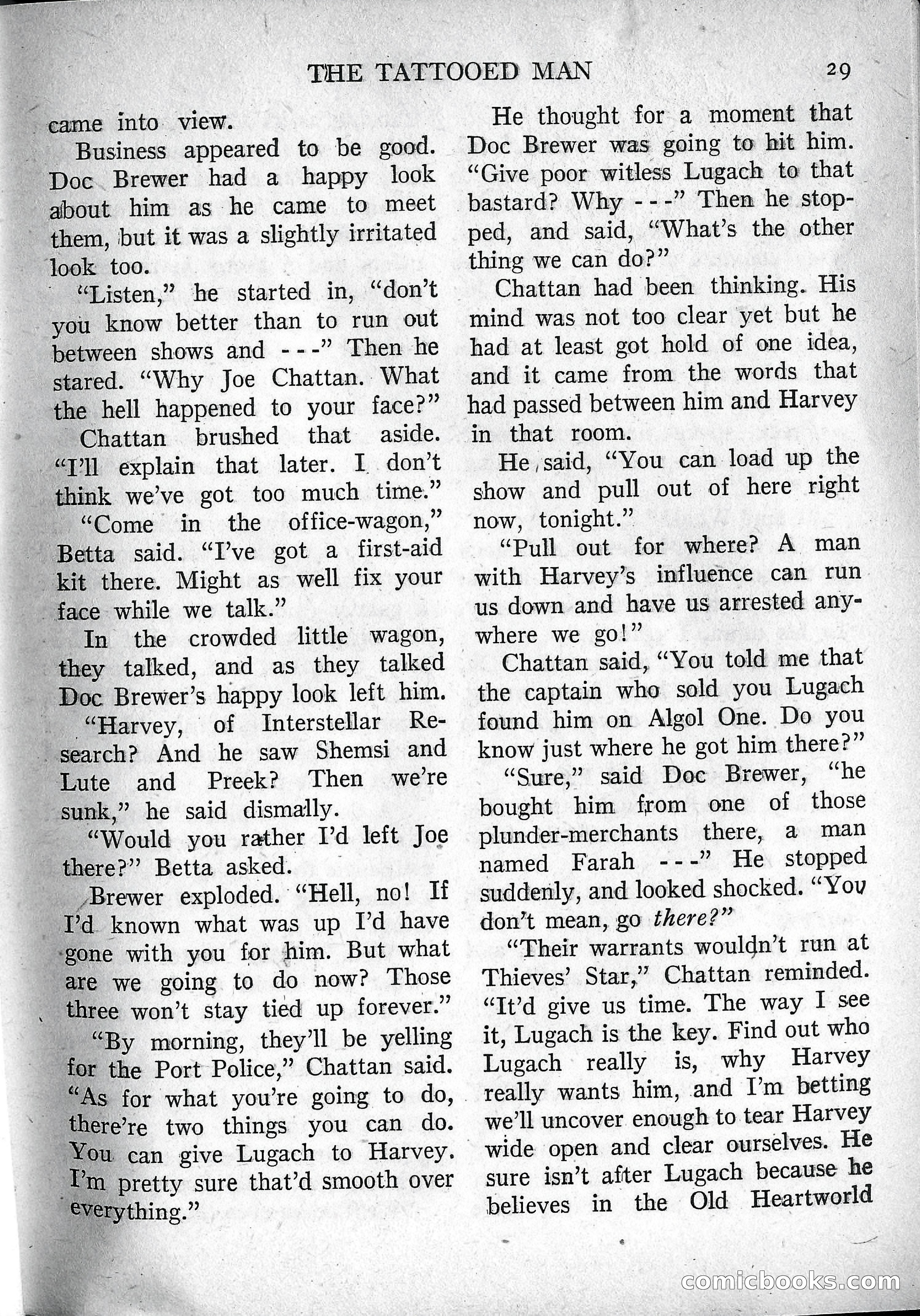 Imaginative Tales, March 1957 — page 29 of 132