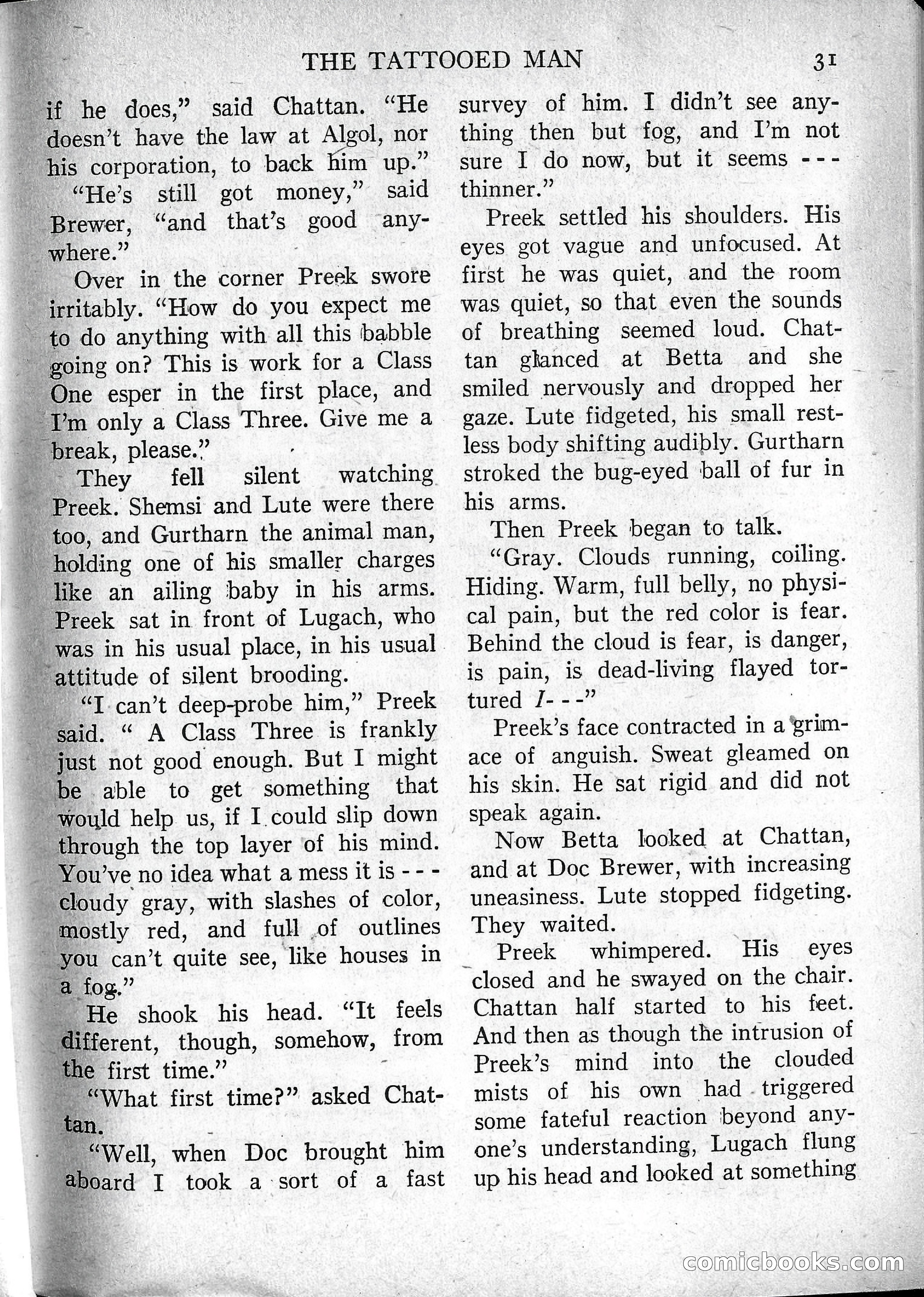 Imaginative Tales, March 1957 — page 31 of 132