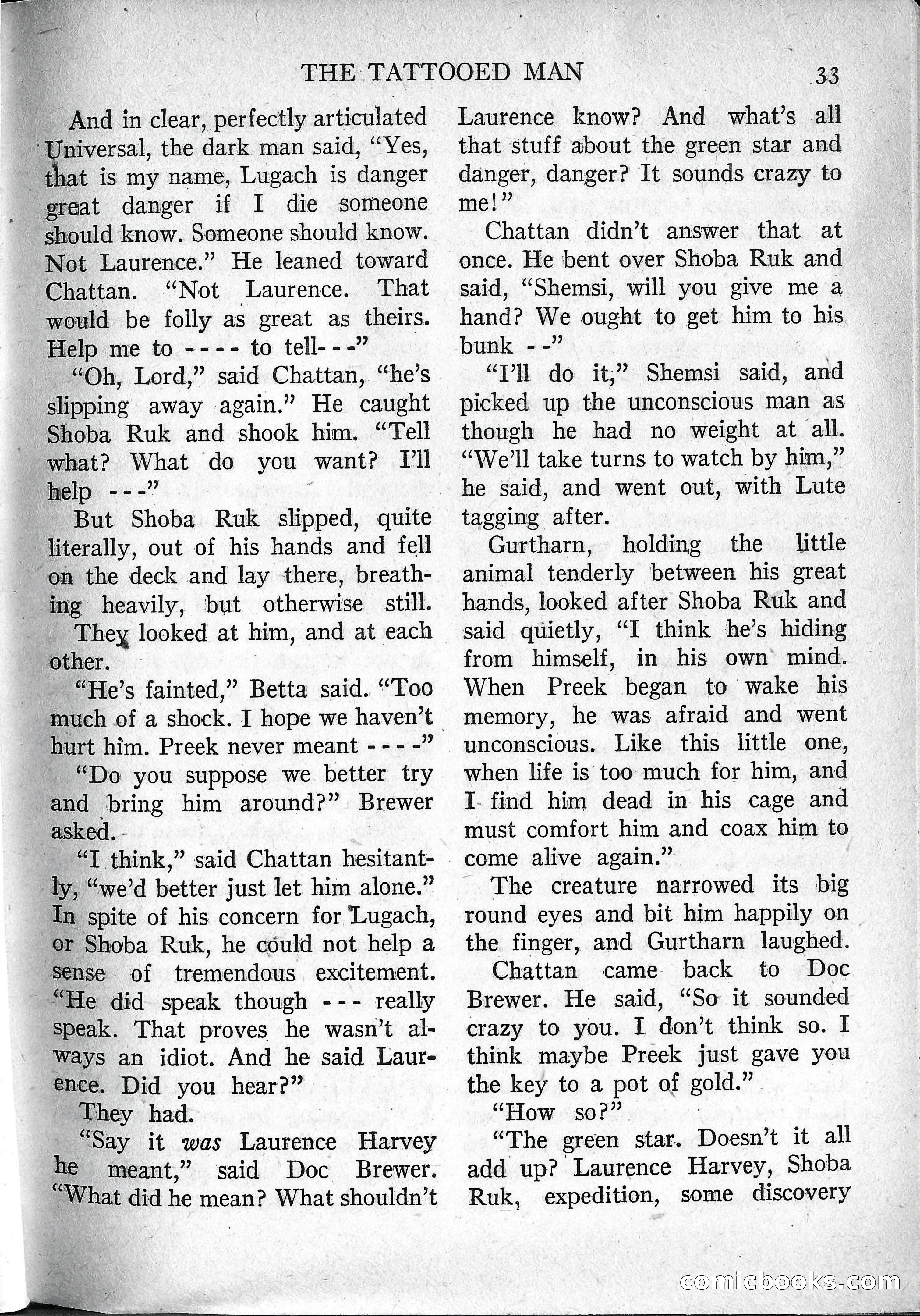 Imaginative Tales, March 1957 — page 33 of 132