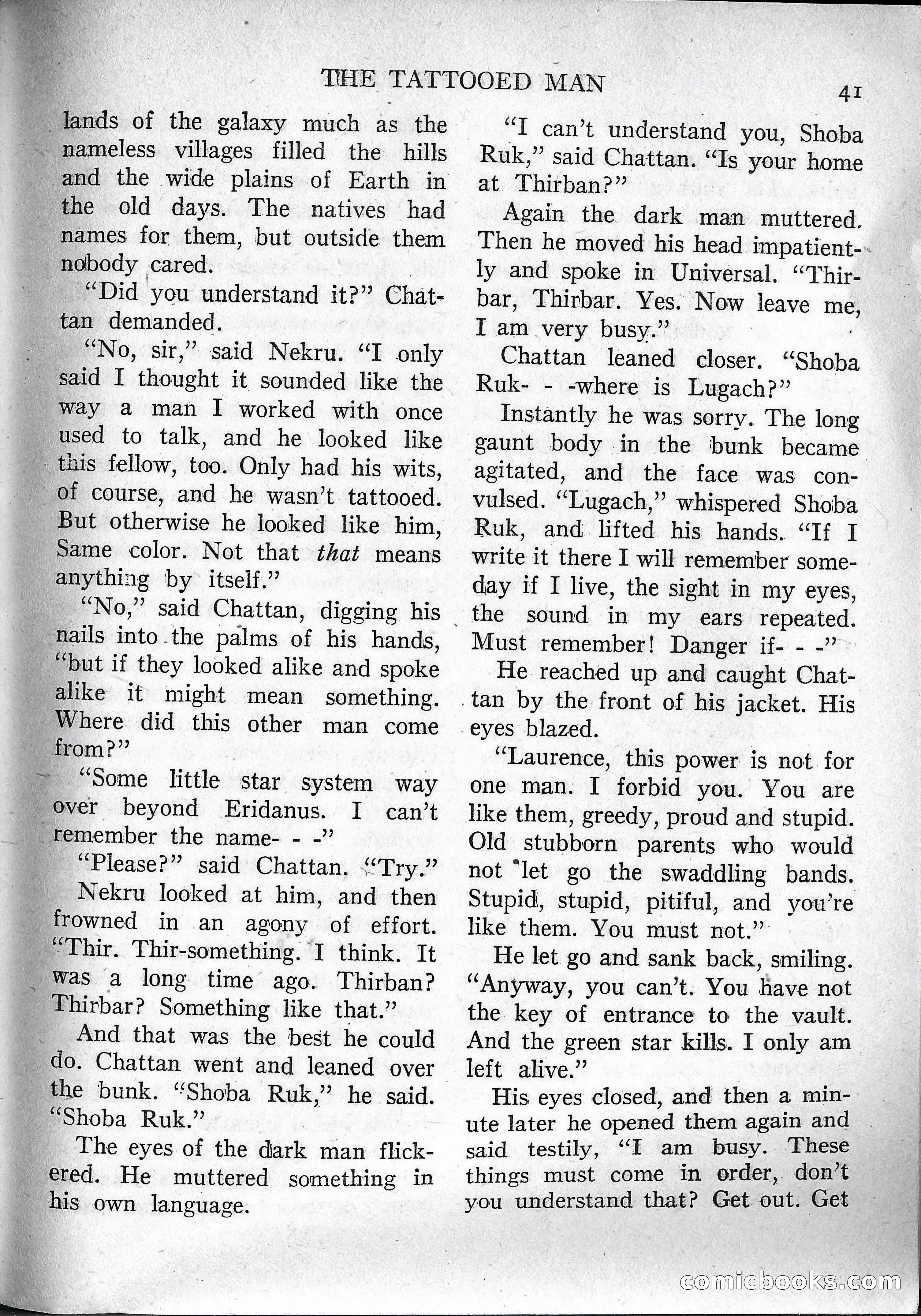 Imaginative Tales, March 1957 — page 41 of 132