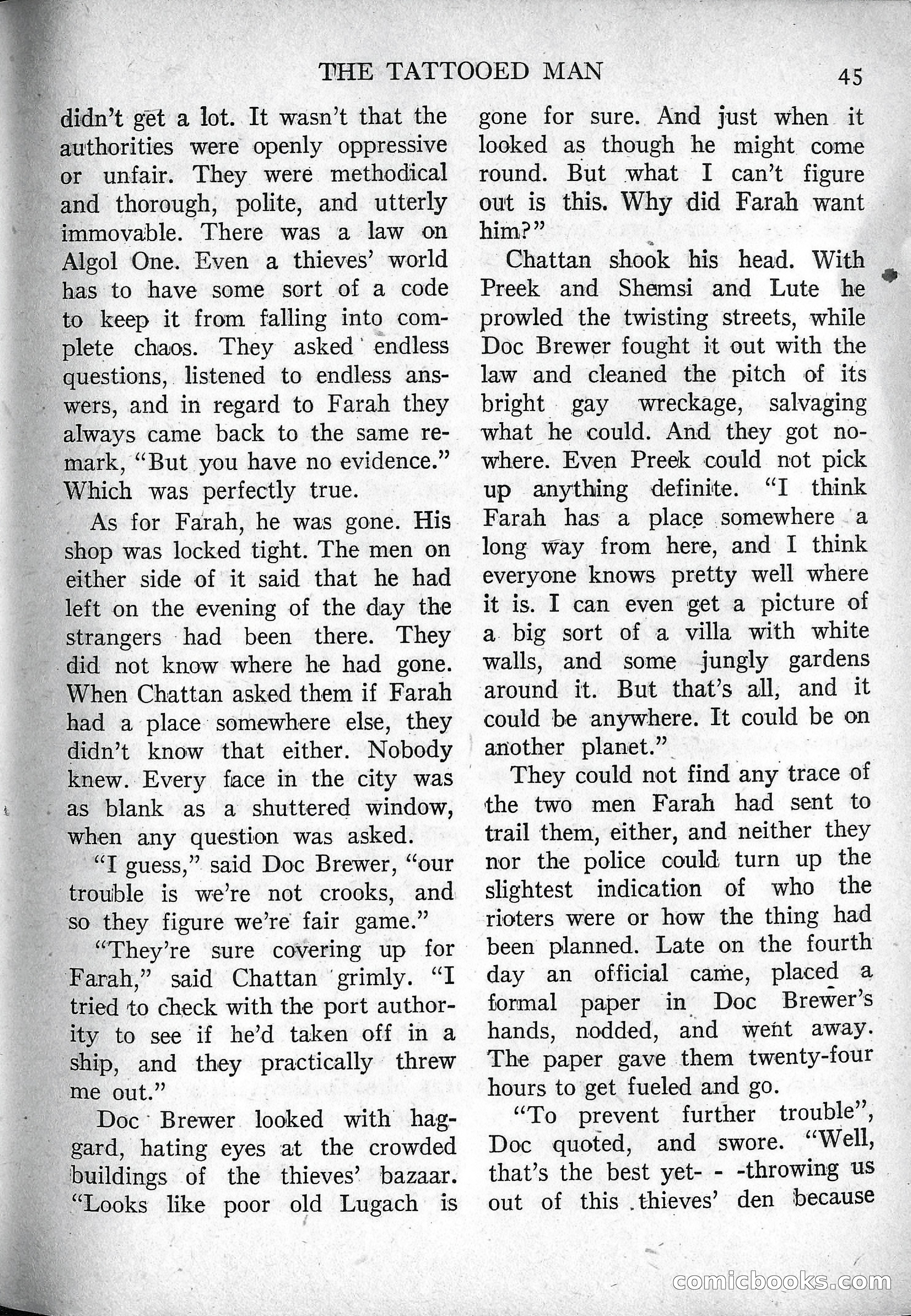 Imaginative Tales, March 1957 — page 45 of 132