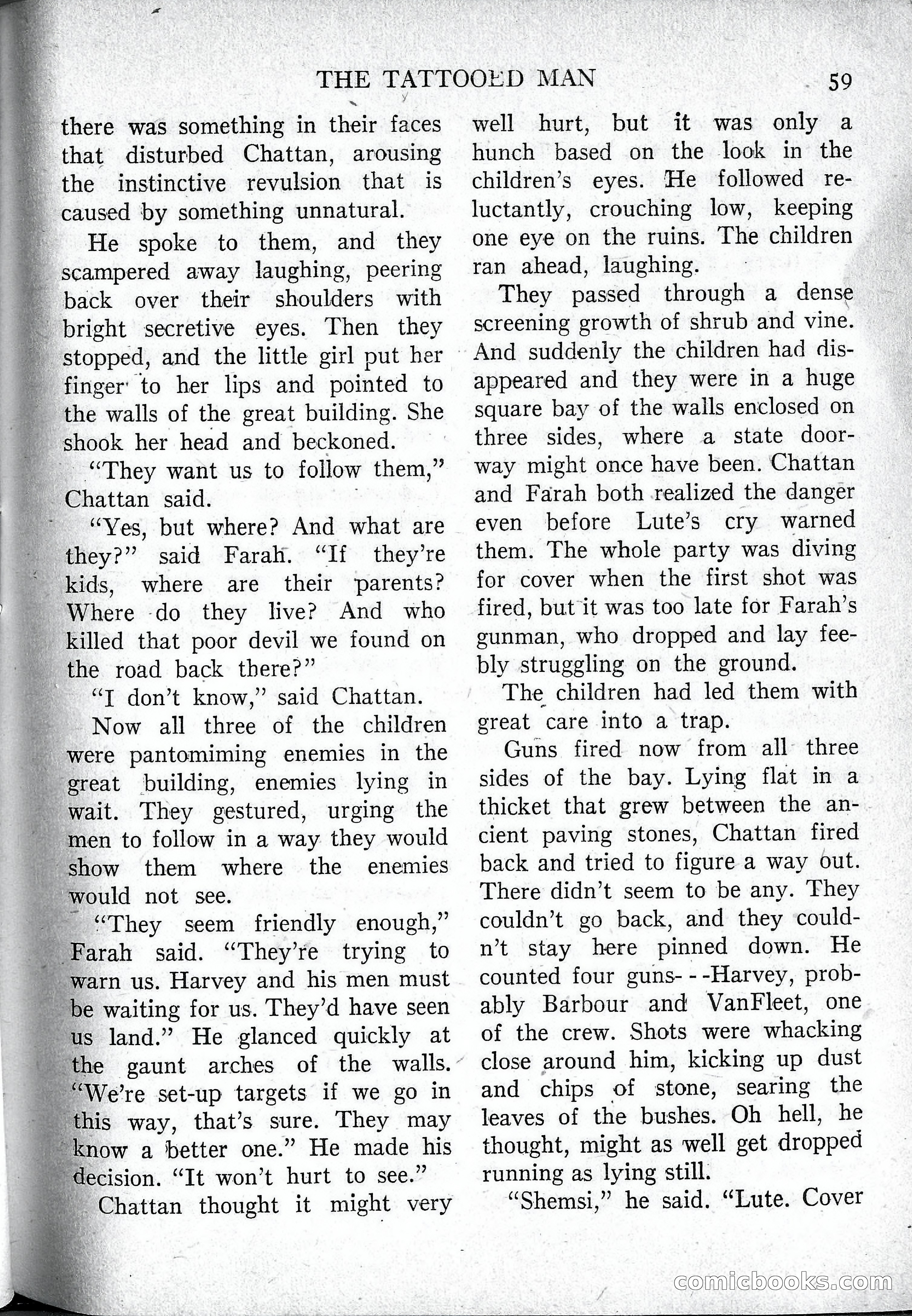 Imaginative Tales, March 1957 — page 59 of 132