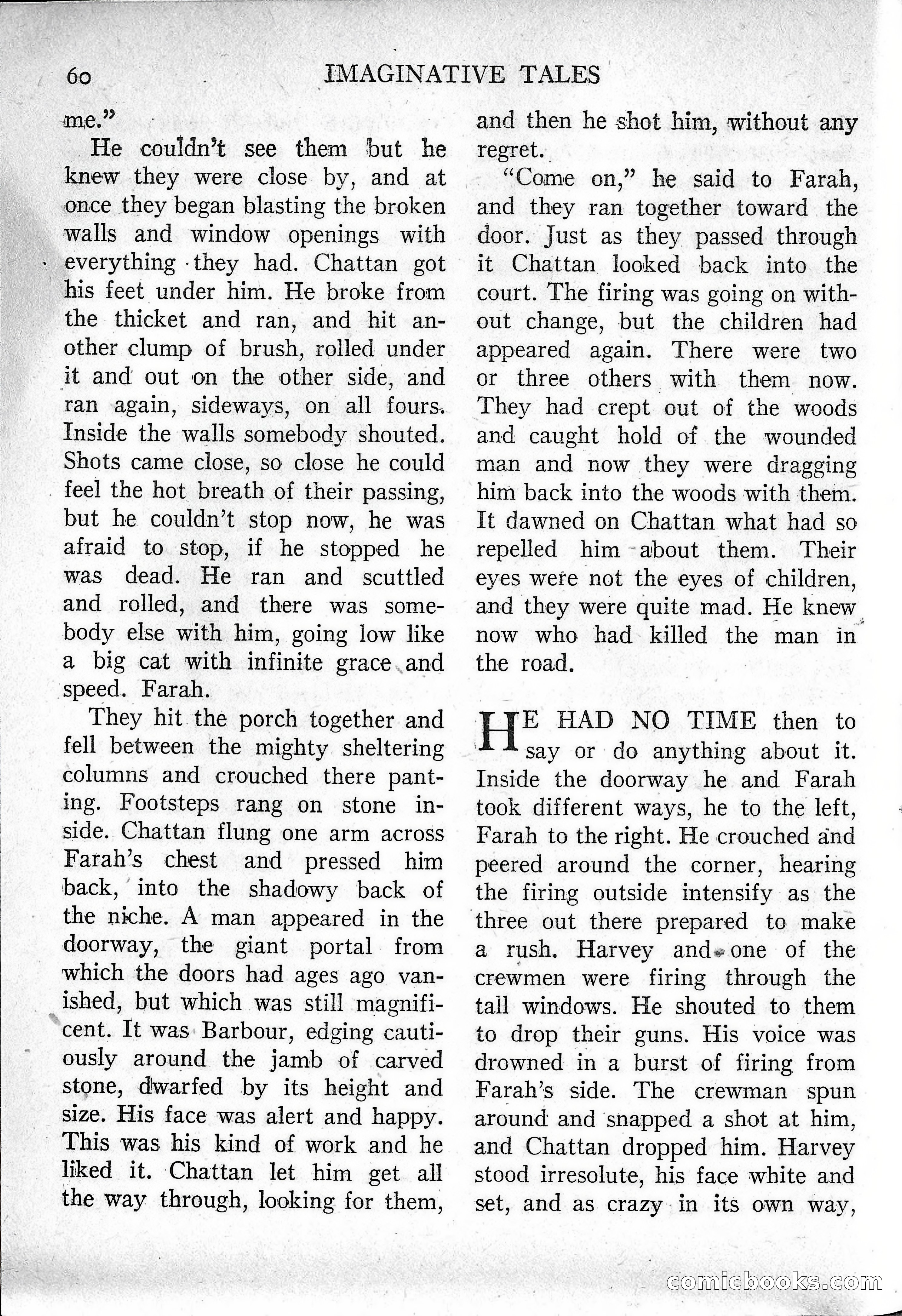 Imaginative Tales, March 1957 — page 60 of 132