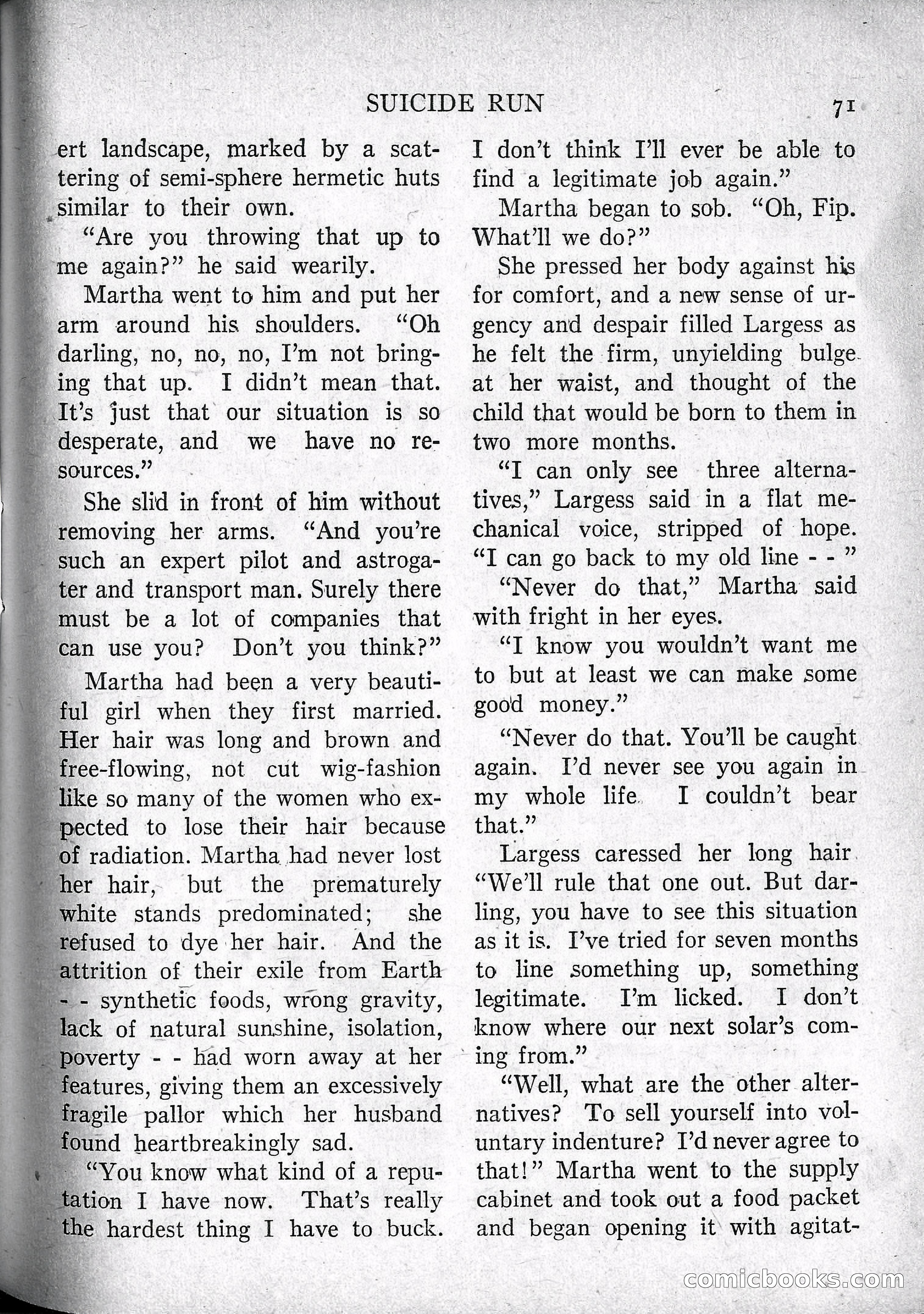 Imaginative Tales, March 1957 — page 71 of 132