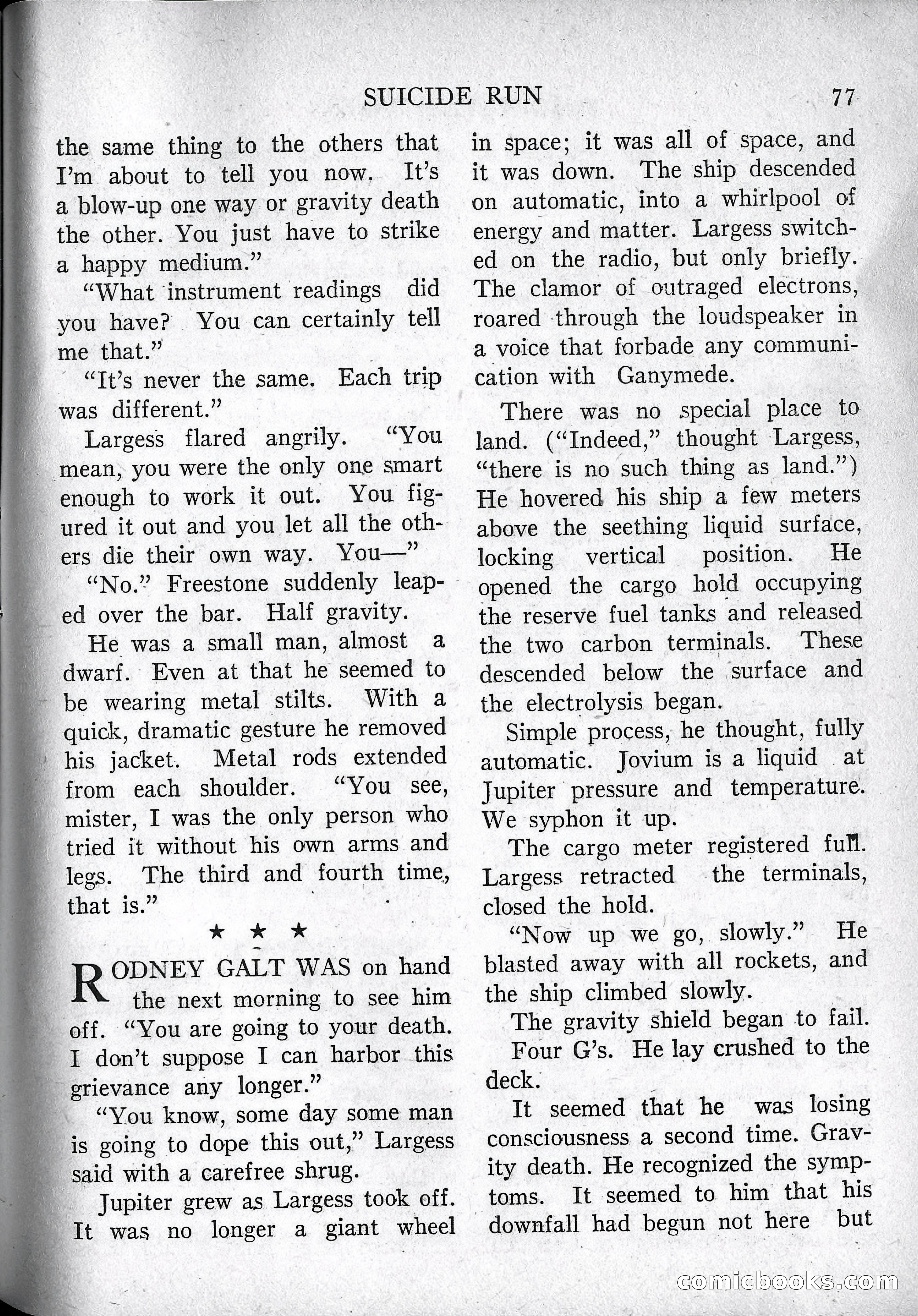 Imaginative Tales, March 1957 — page 77 of 132