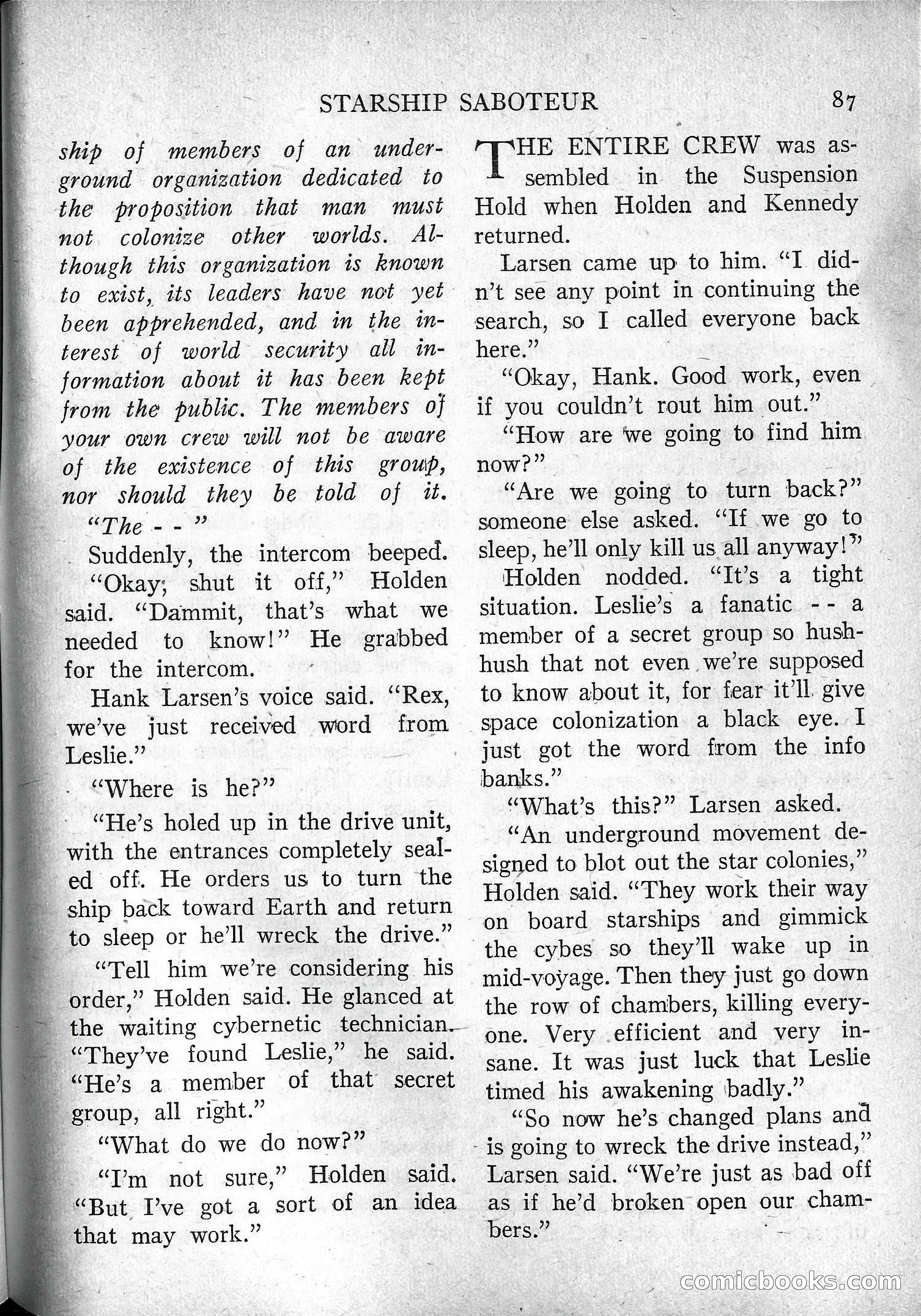 Imaginative Tales, March 1957 — page 87 of 132