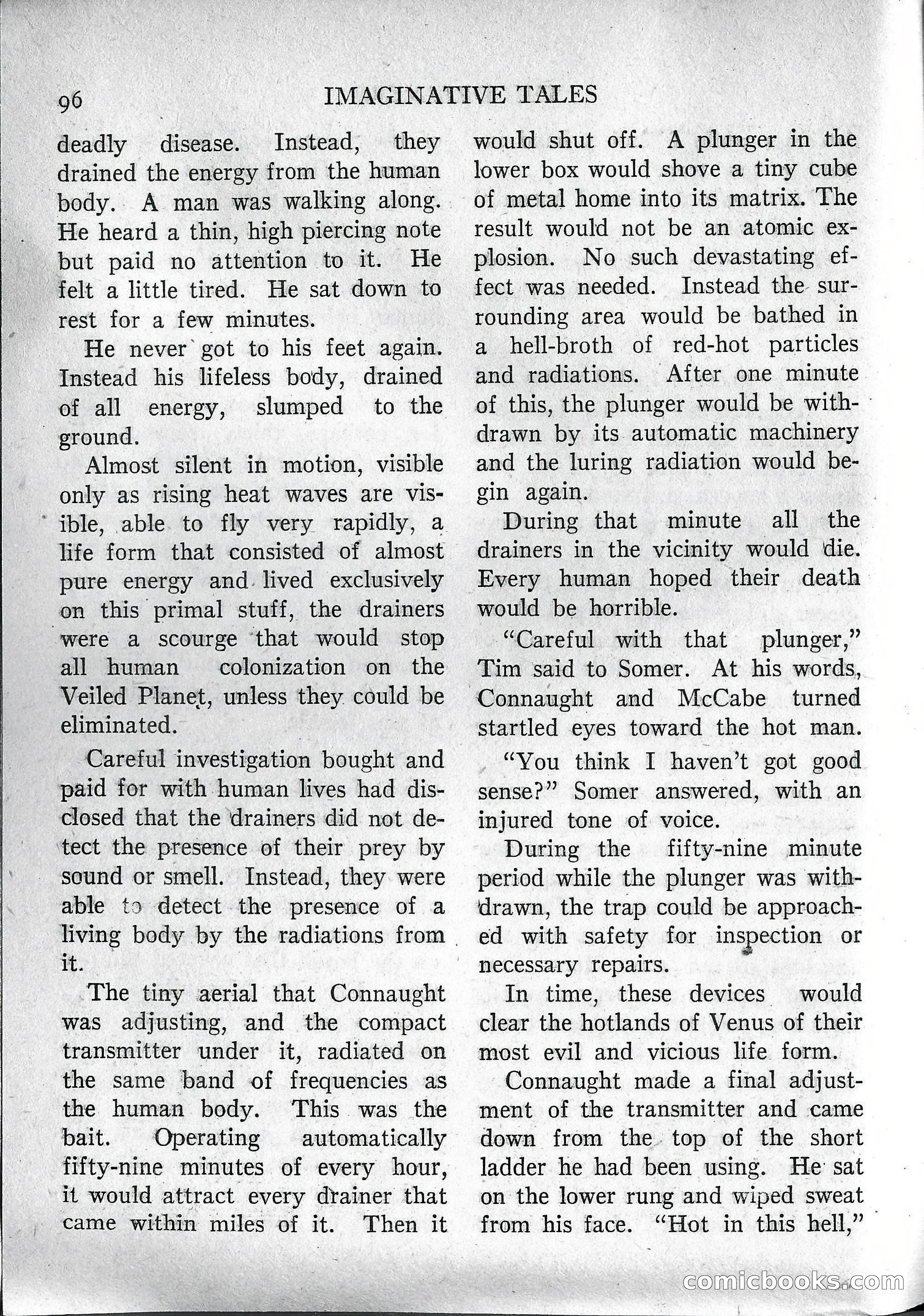 Imaginative Tales, March 1957 — page 96 of 132