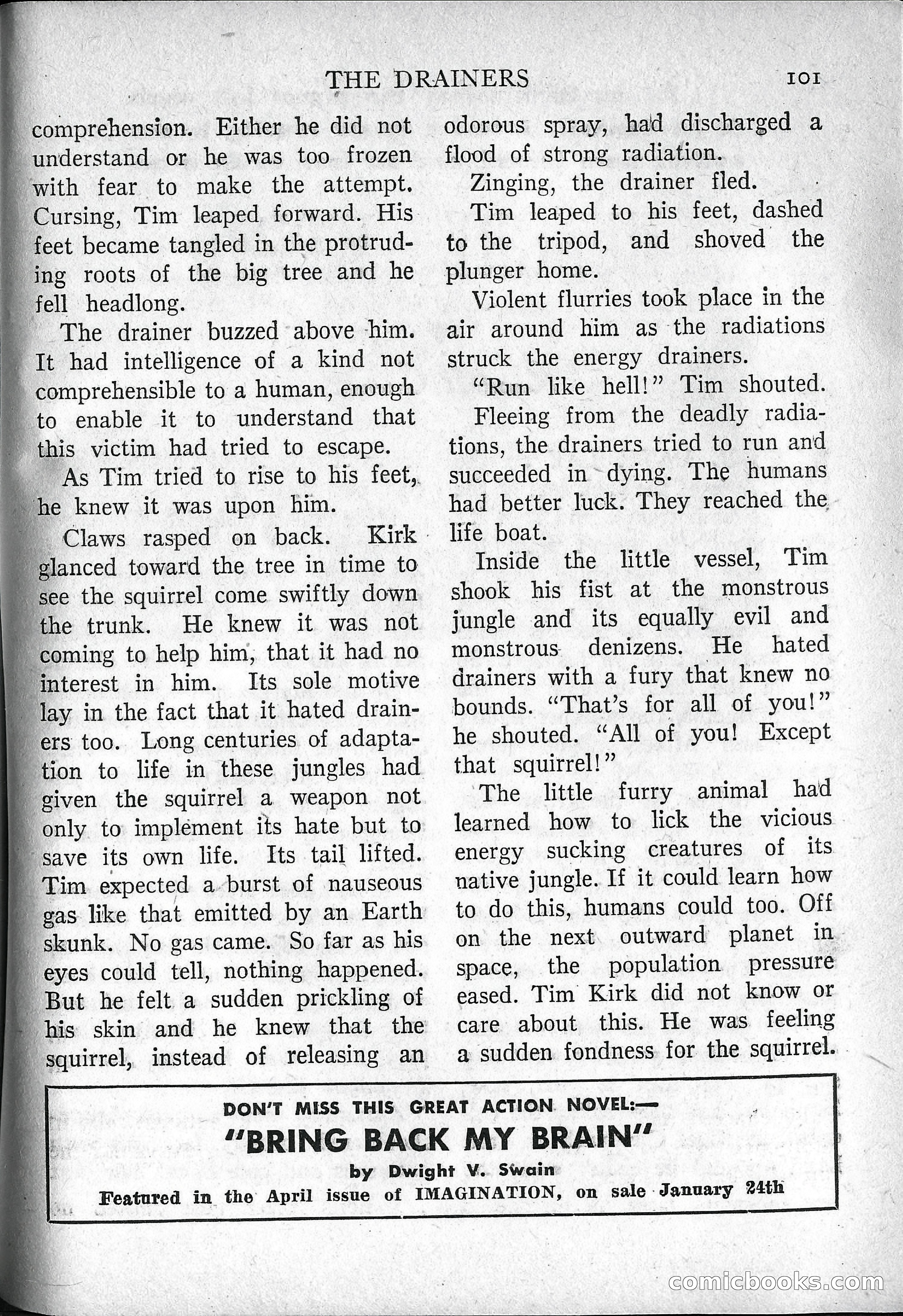 Imaginative Tales, March 1957 — page 101 of 132