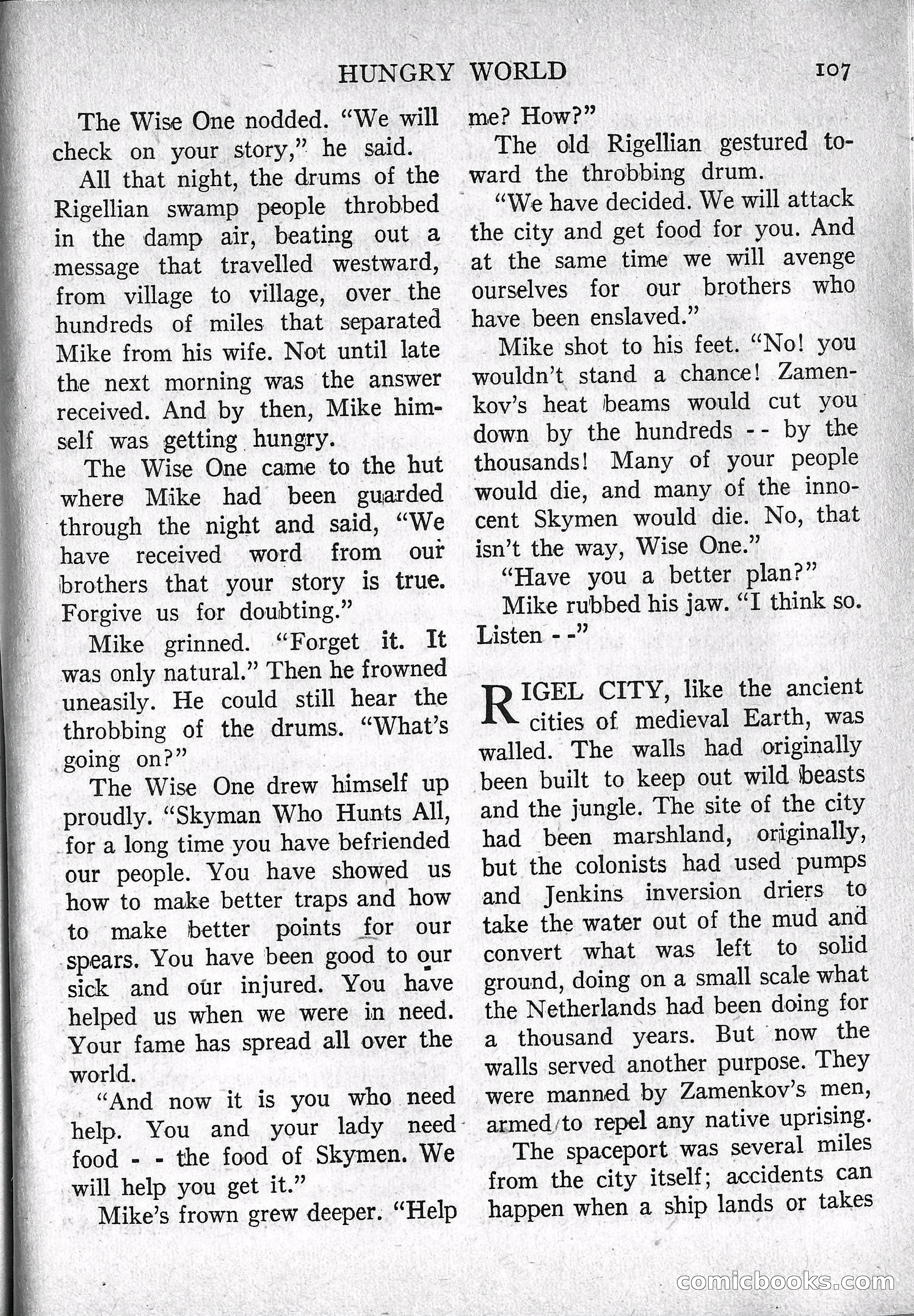 Imaginative Tales, March 1957 — page 107 of 132