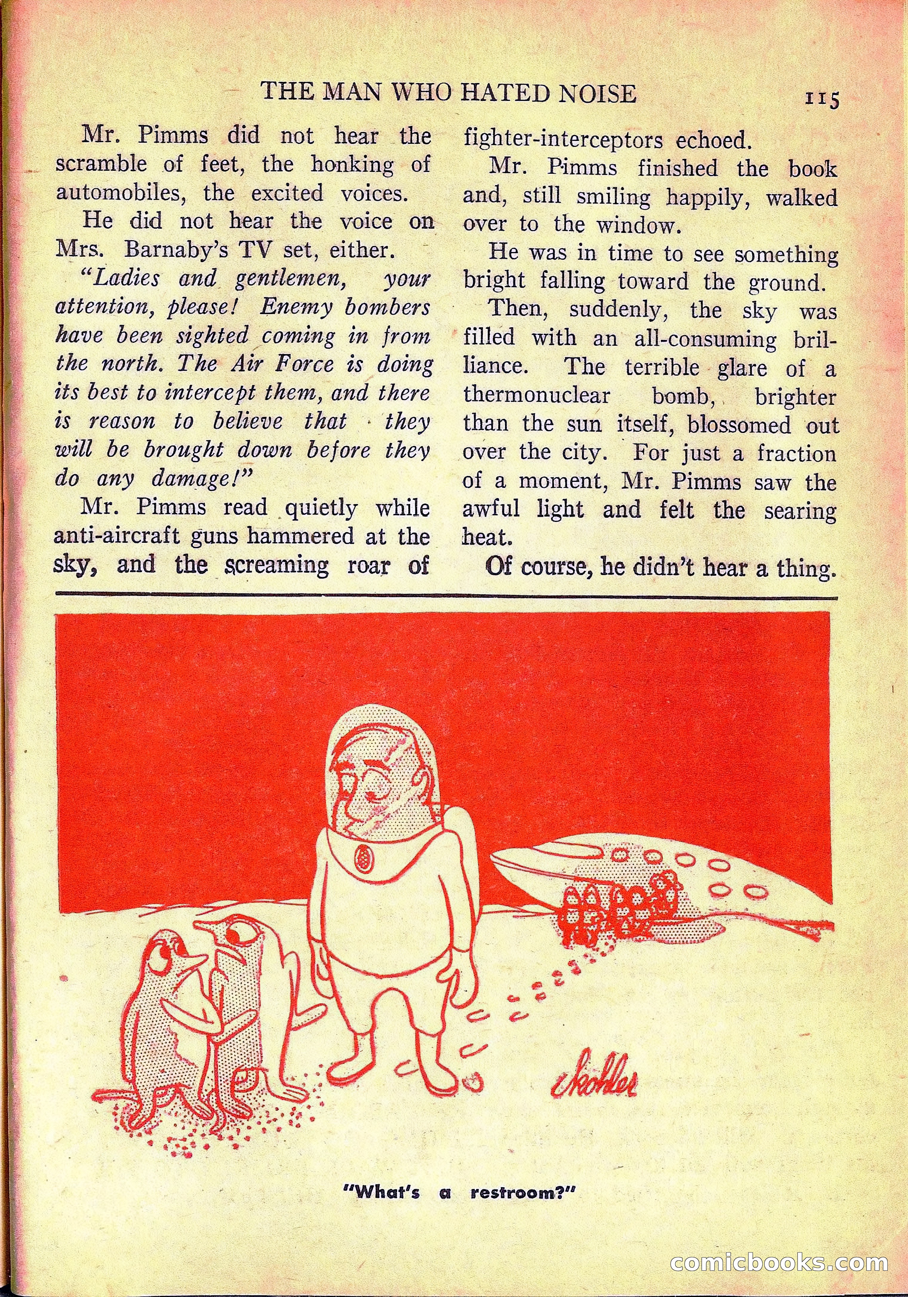 Imaginative Tales, March 1957 — page 115 of 132