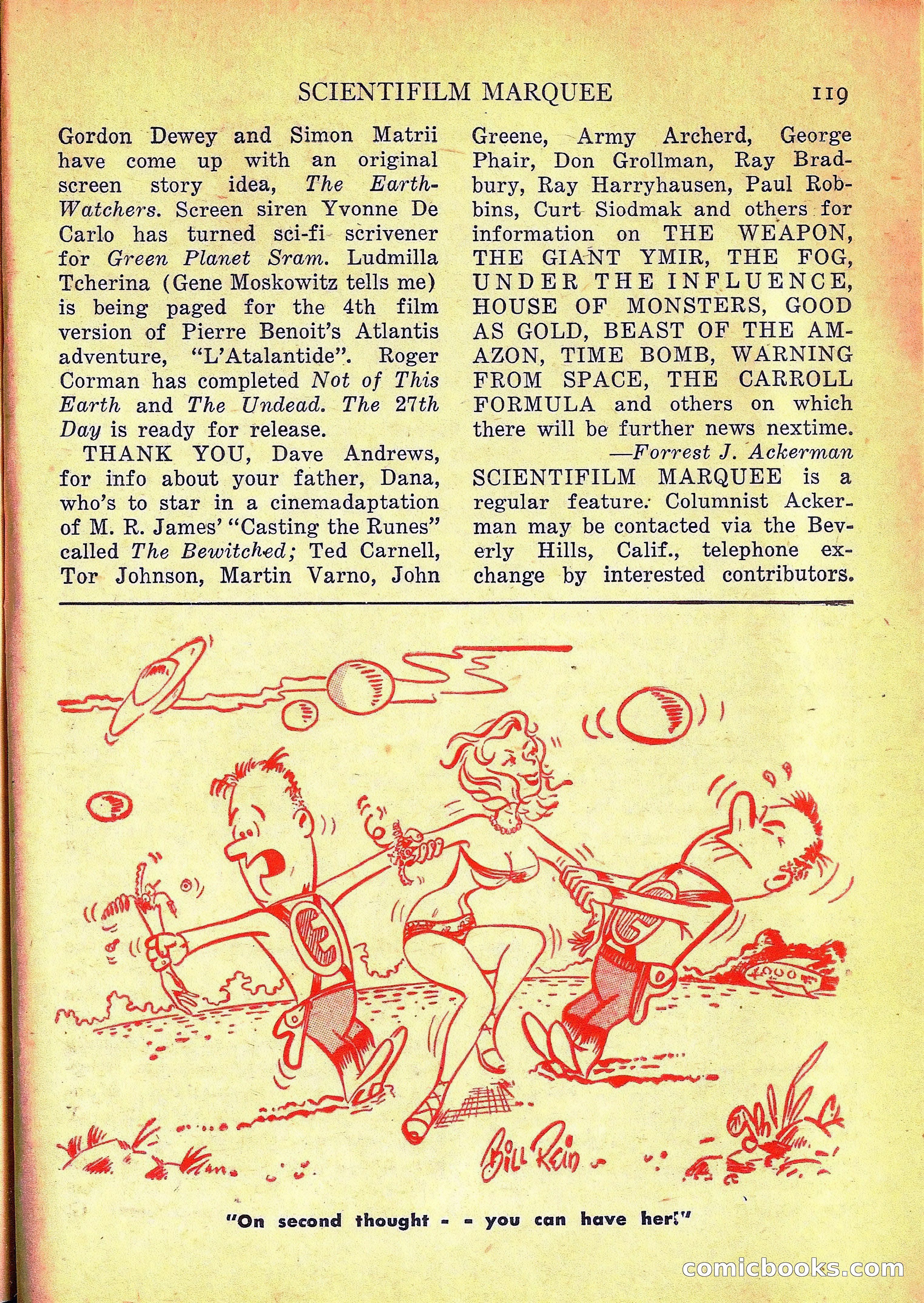 Imaginative Tales, March 1957 — page 119 of 132