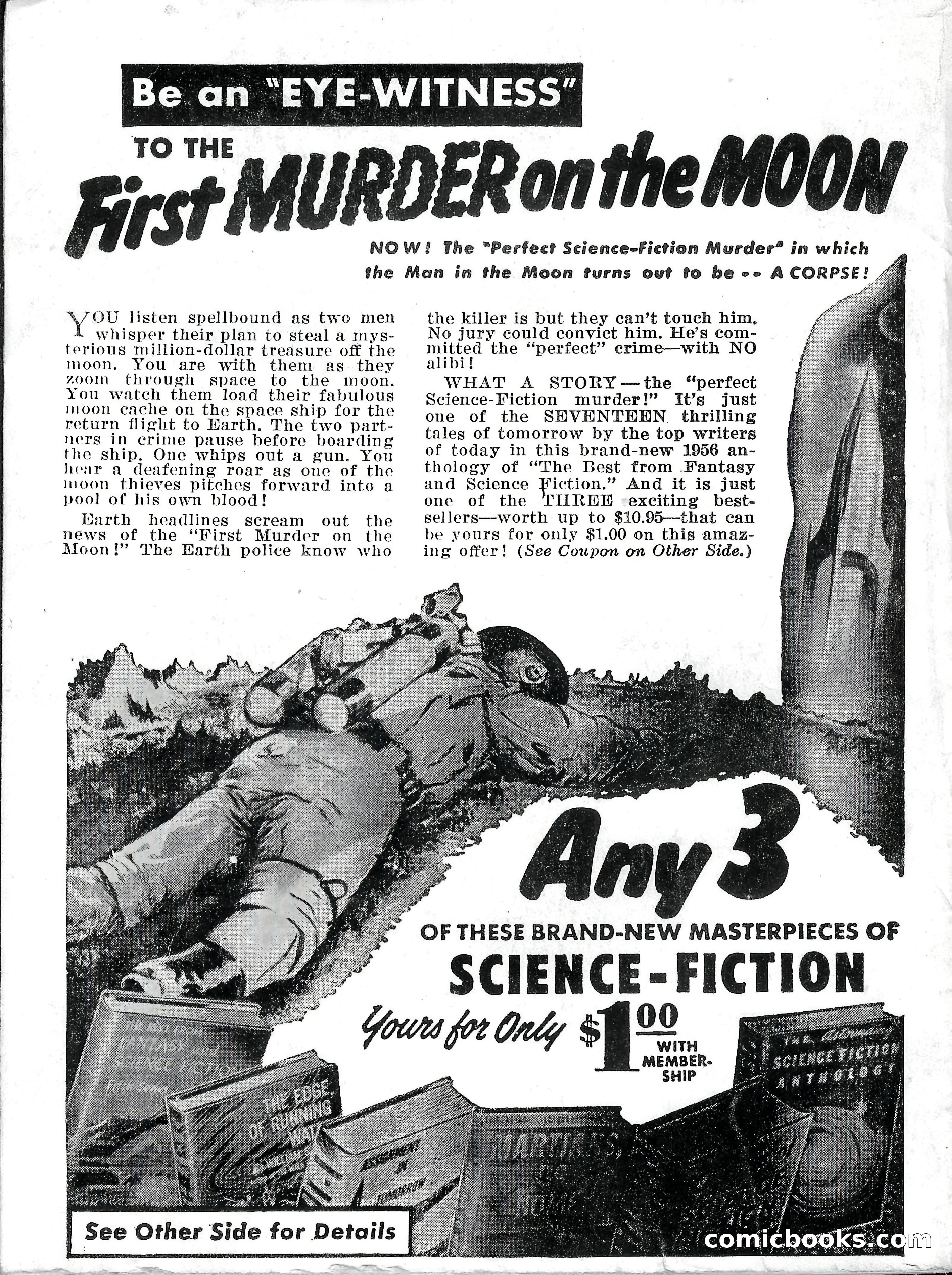 Imaginative Tales, March 1957 — page 132 of 132