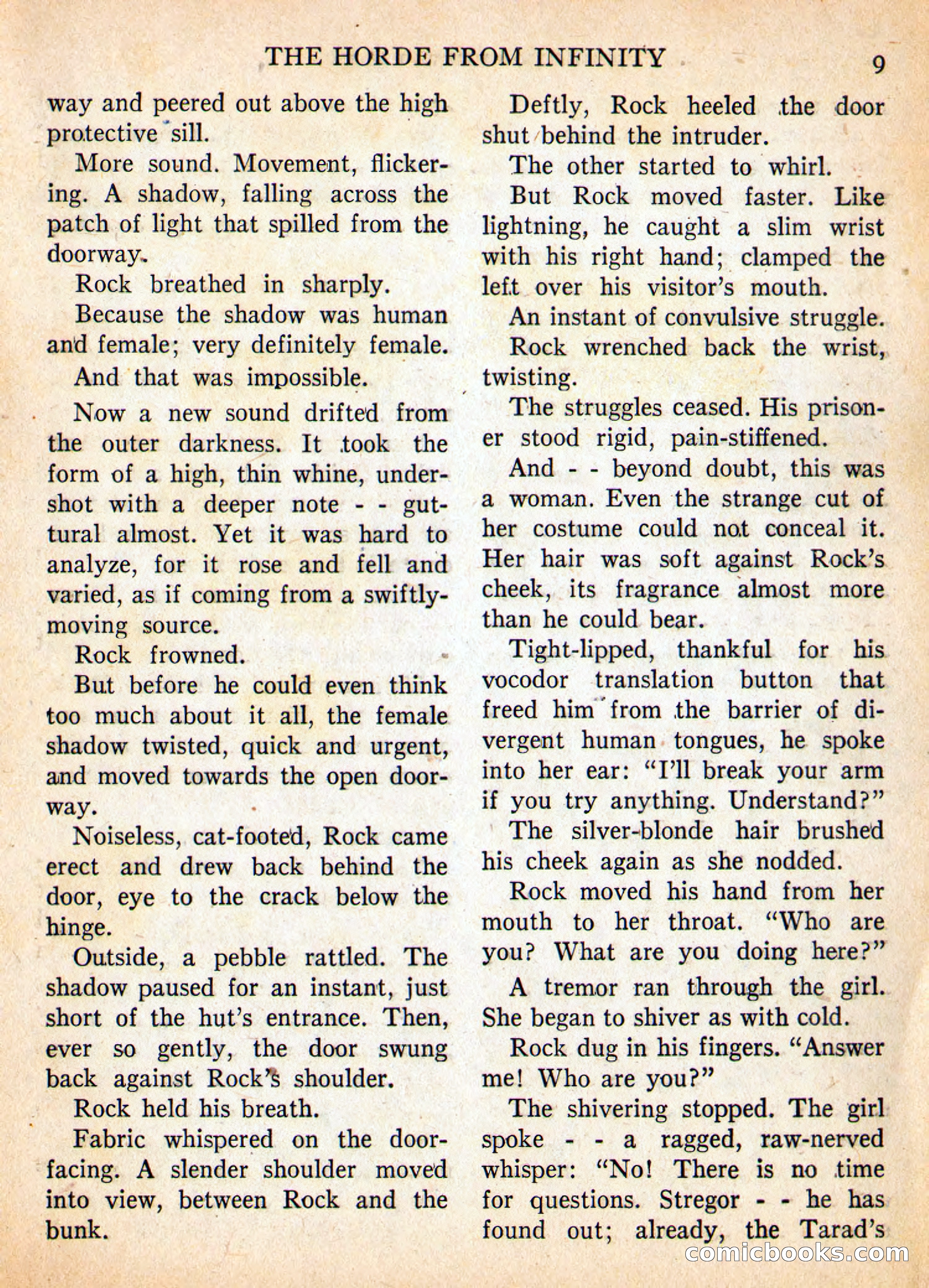 Imaginative Tales, May 1957 — page 9 of 132