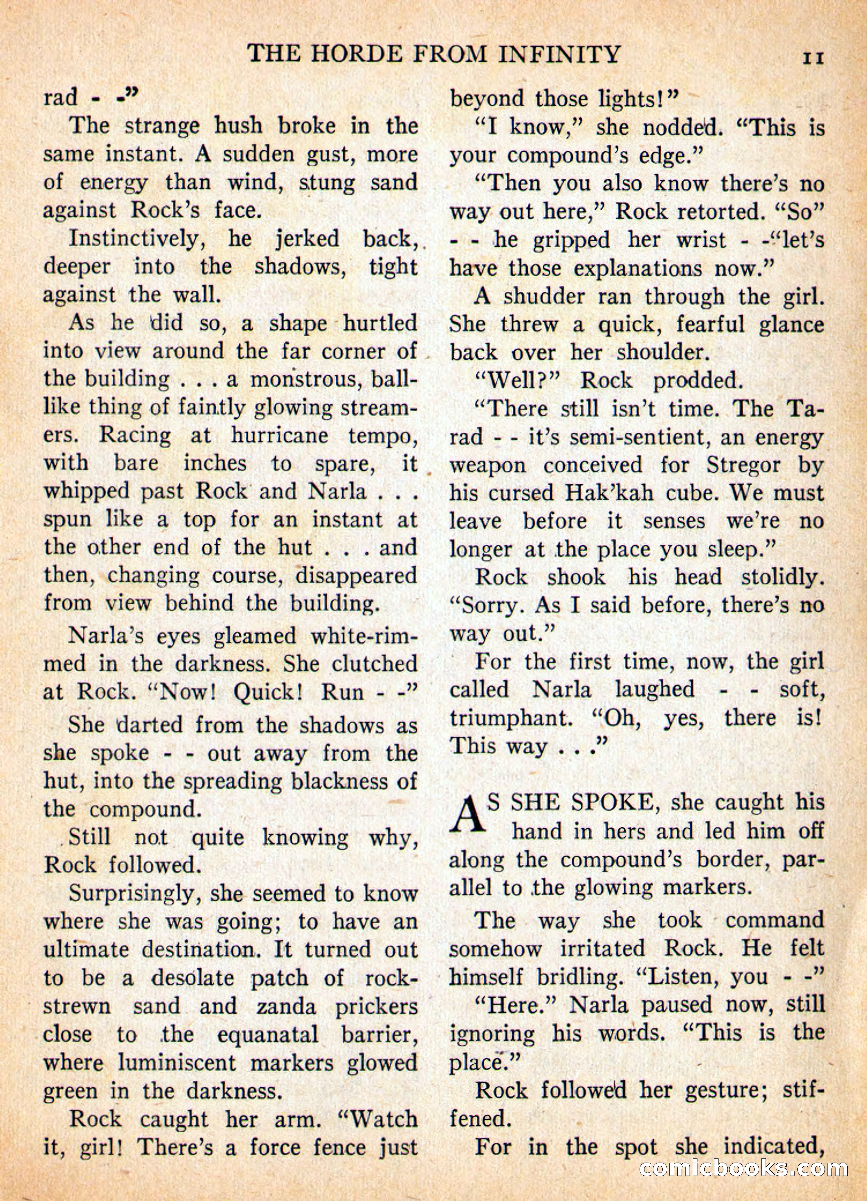 Imaginative Tales, May 1957 — page 11 of 132