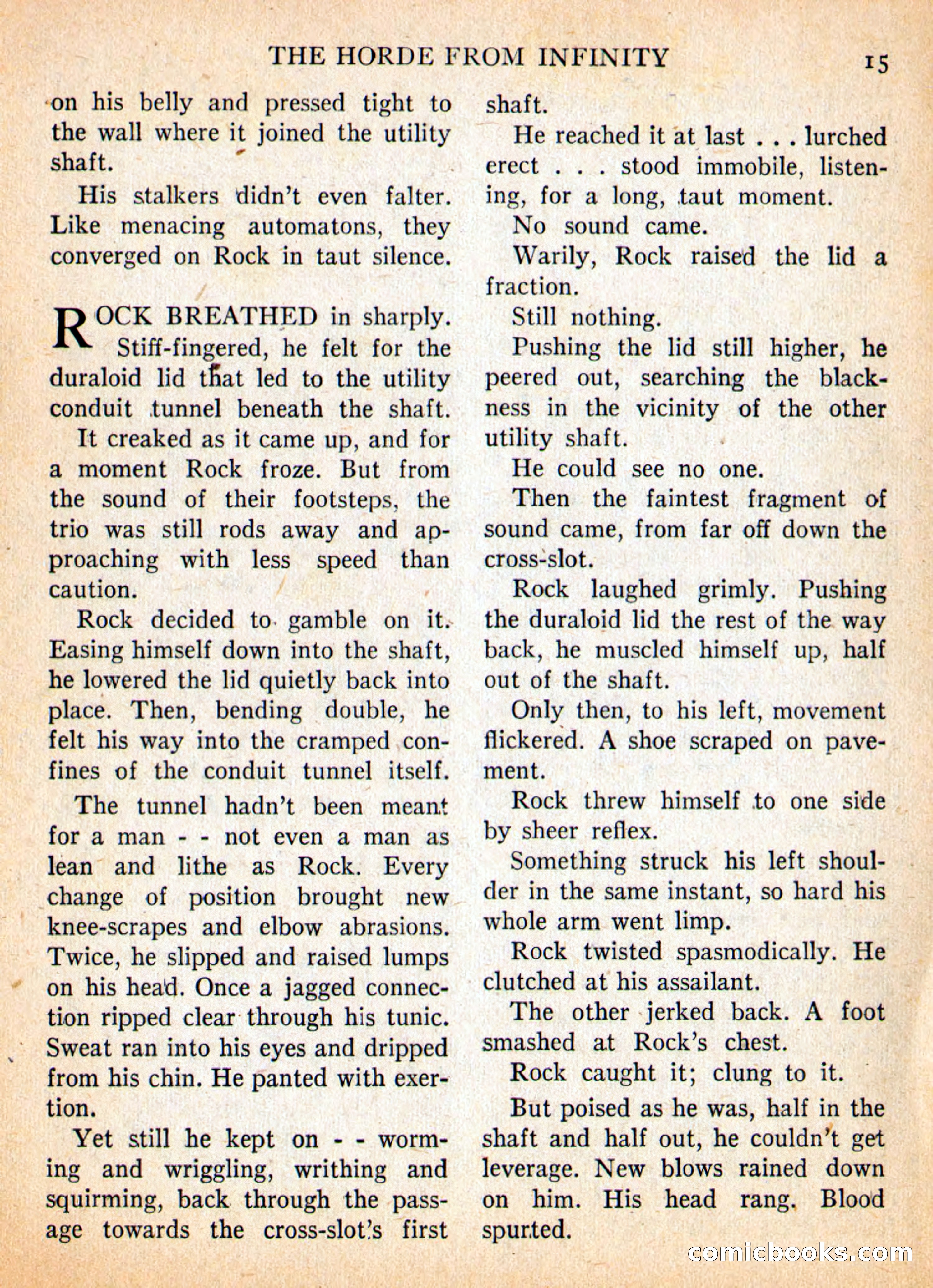 Imaginative Tales, May 1957 — page 15 of 132