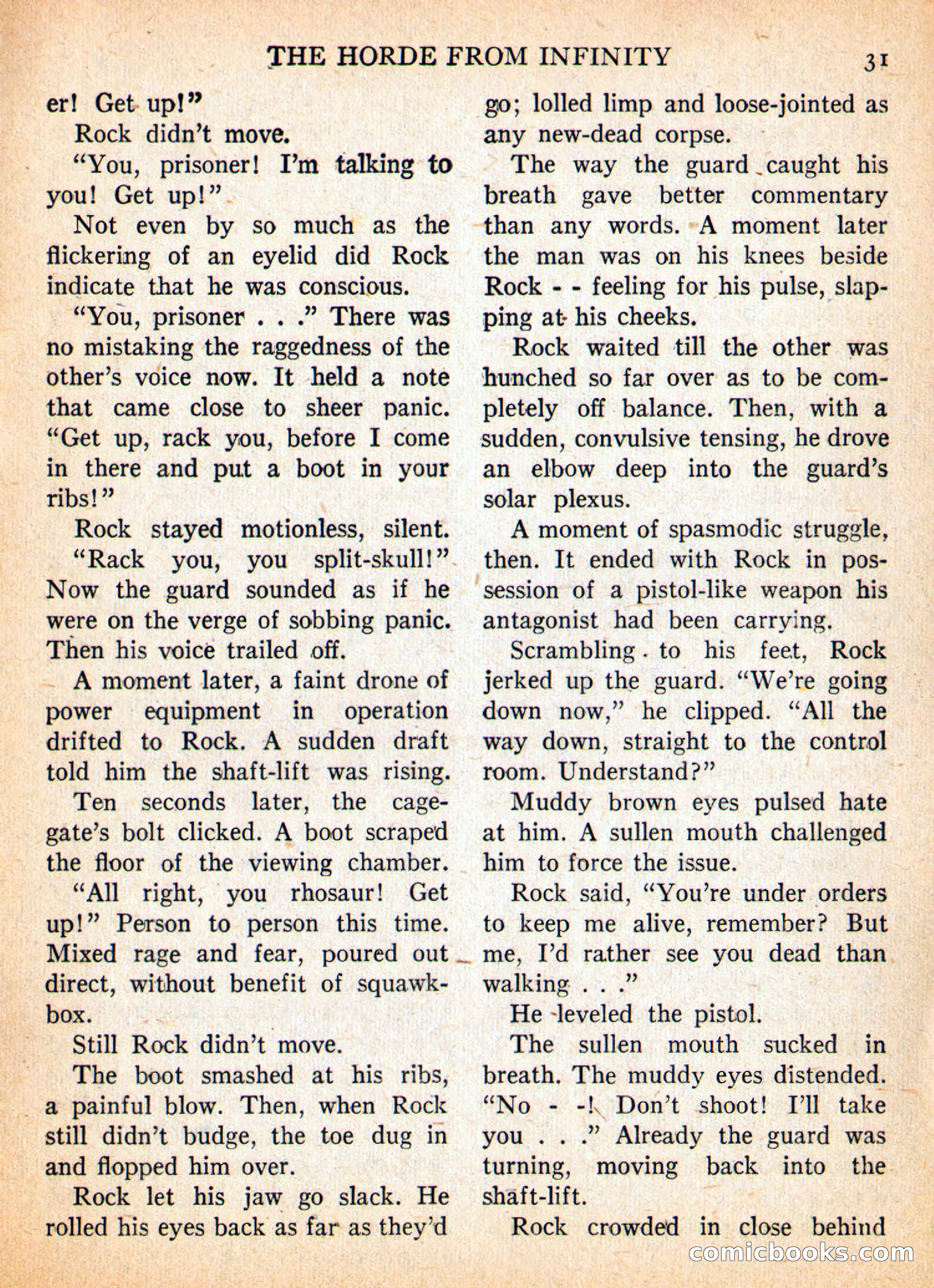 Imaginative Tales, May 1957 — page 31 of 132