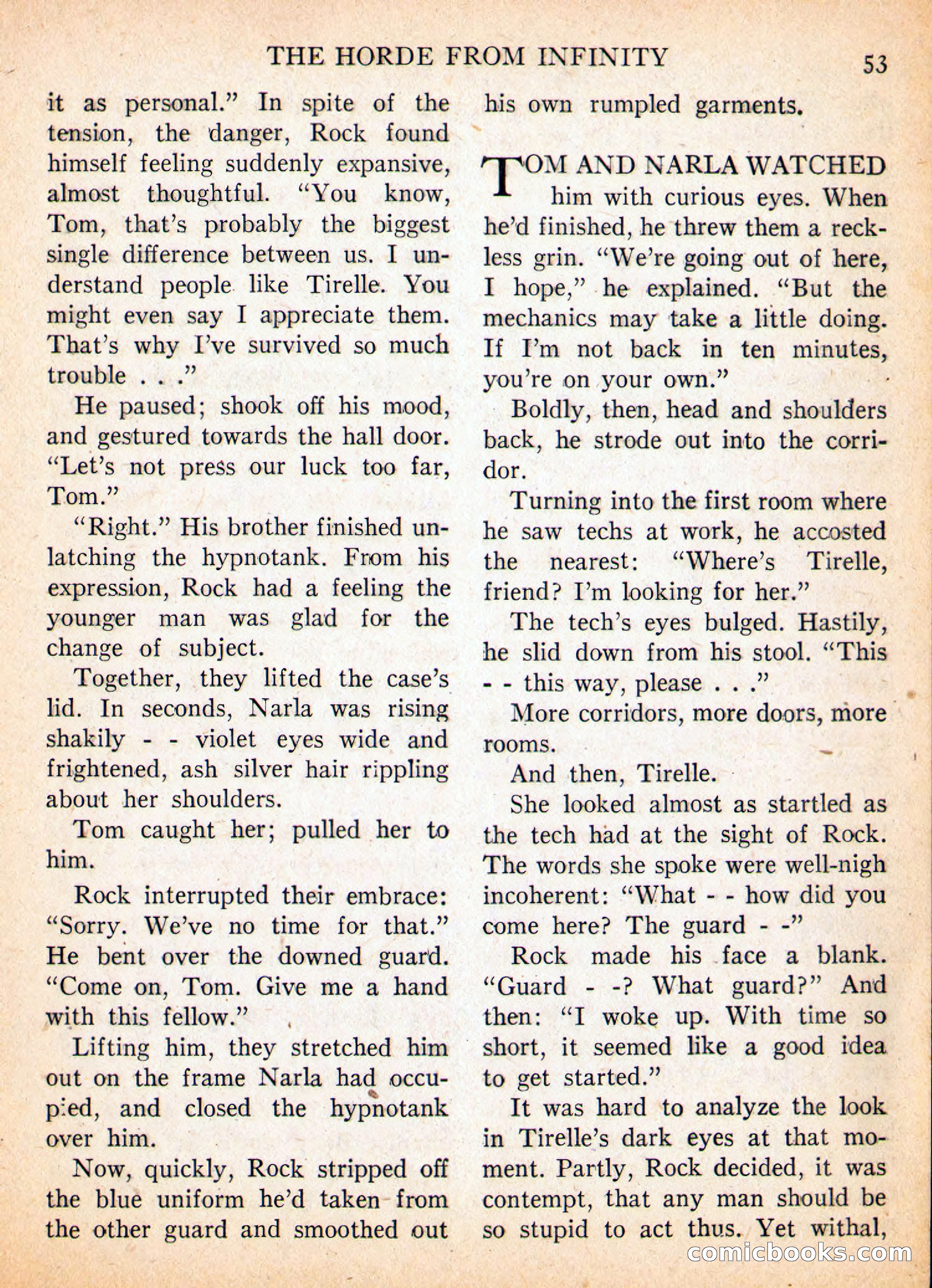 Imaginative Tales, May 1957 — page 53 of 132