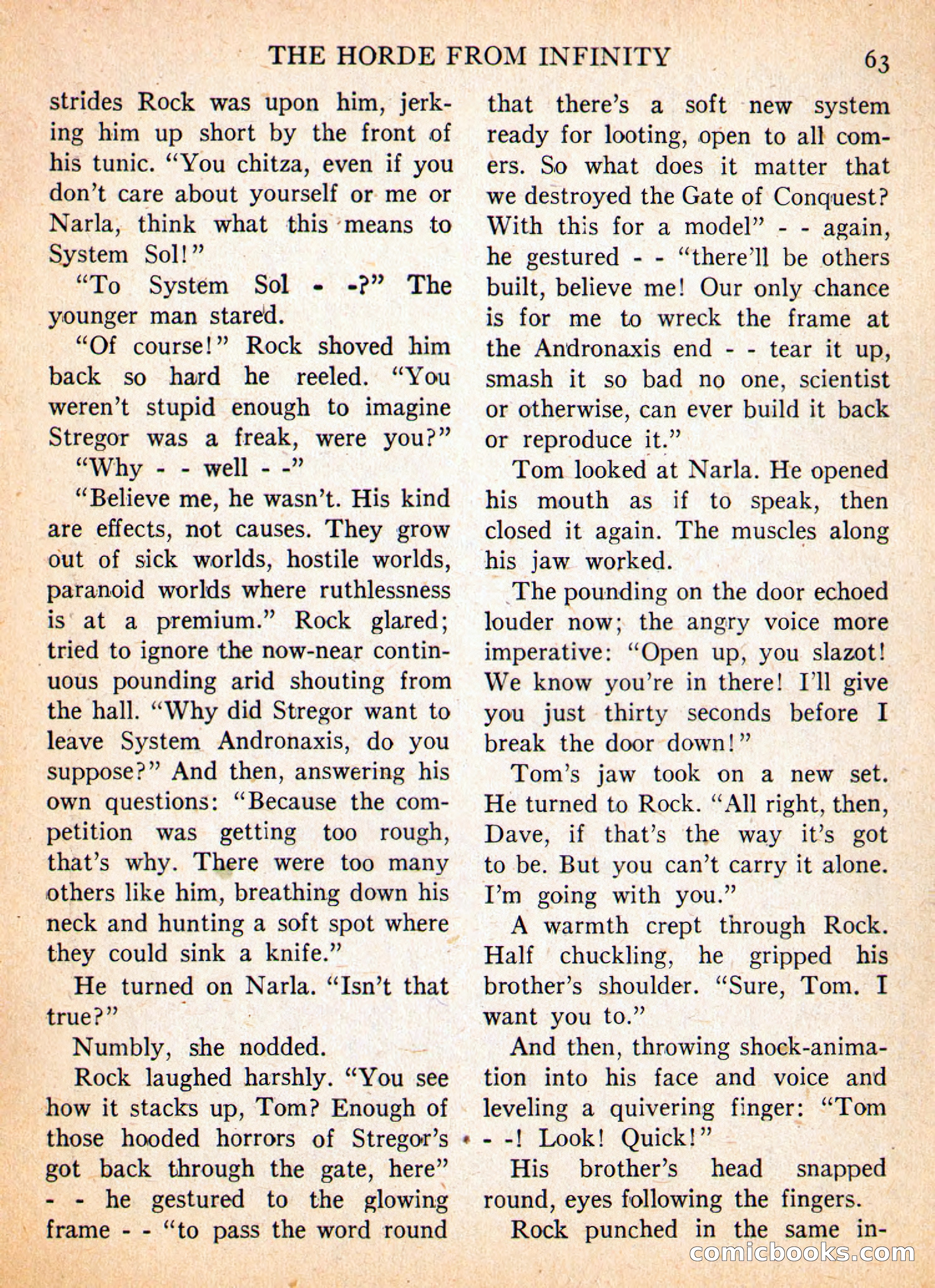 Imaginative Tales, May 1957 — page 63 of 132