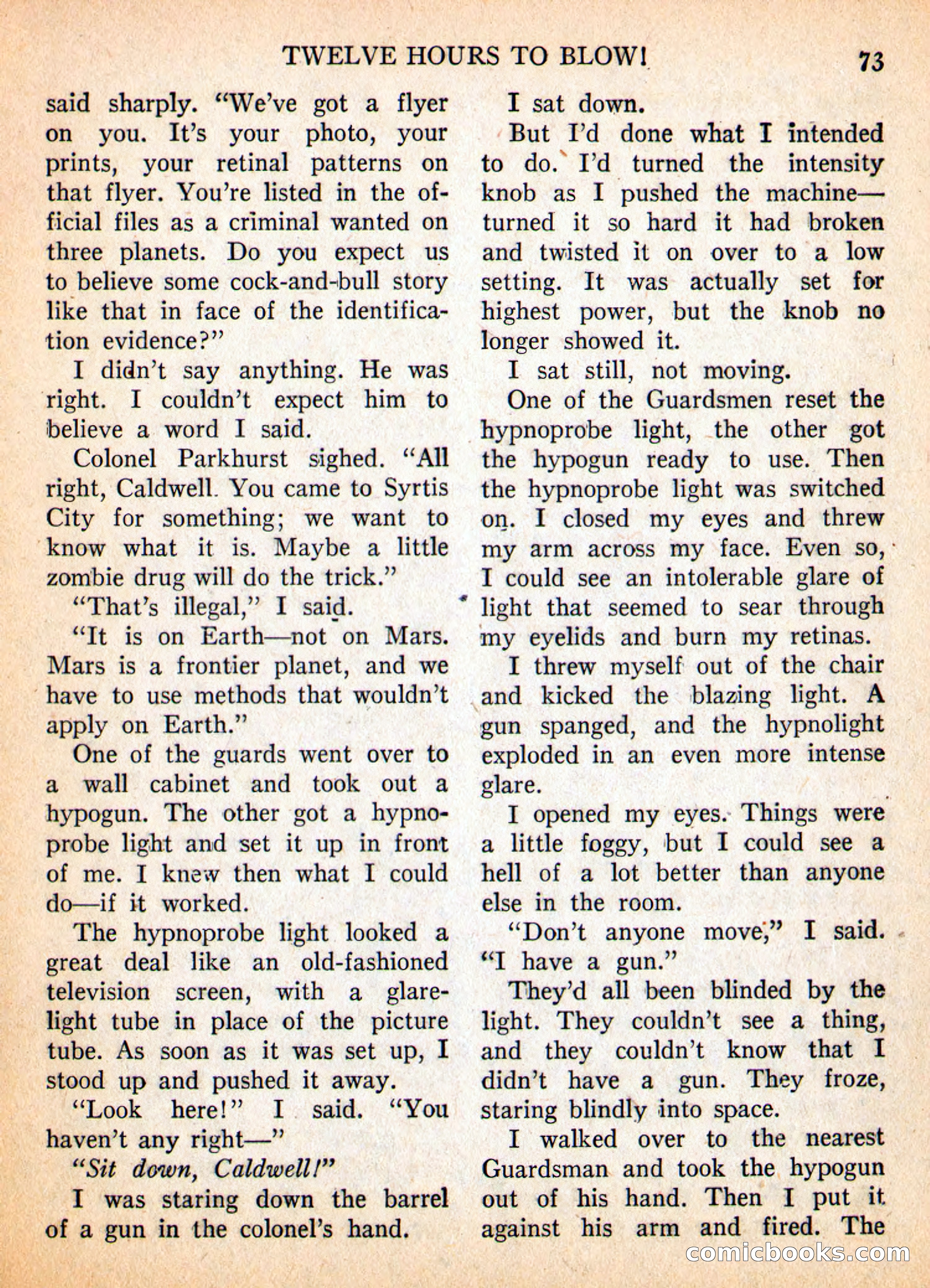 Imaginative Tales, May 1957 — page 73 of 132