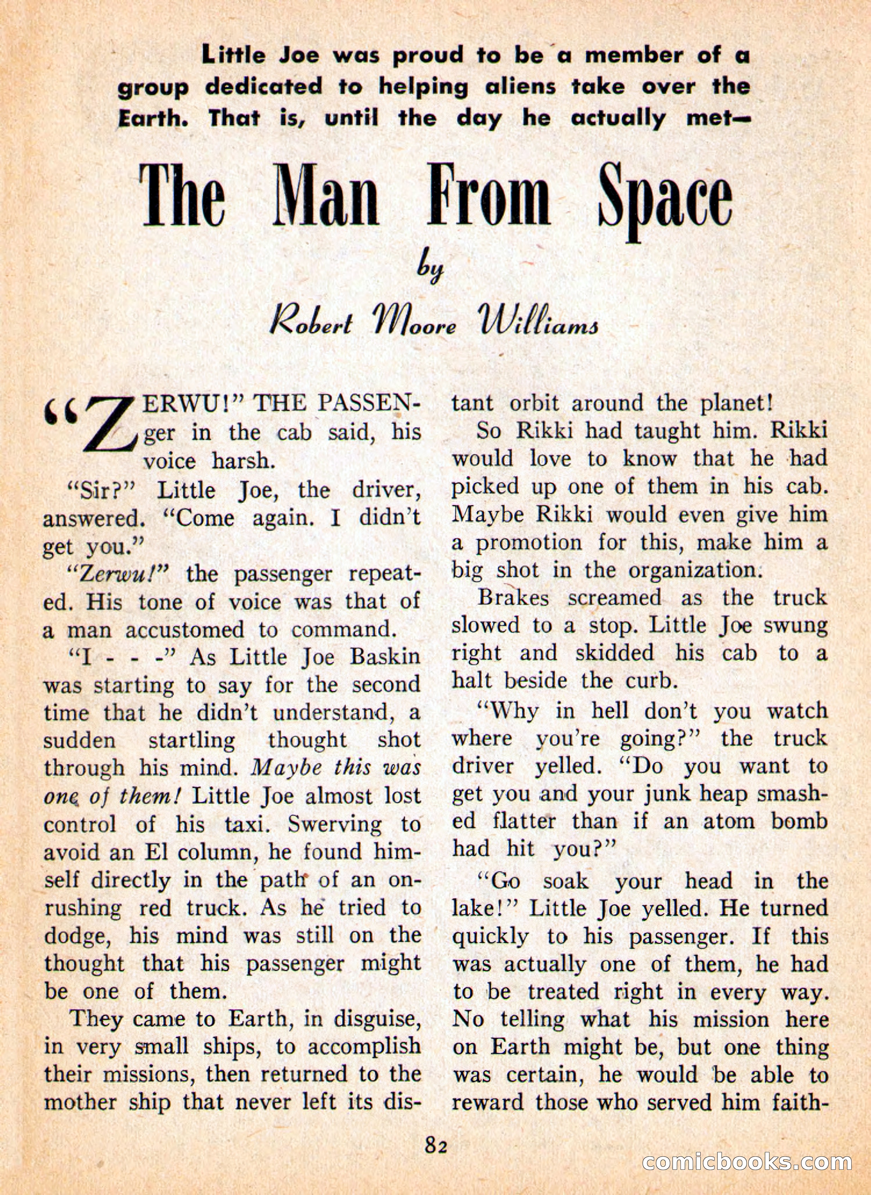 Imaginative Tales, May 1957 — page 82 of 132