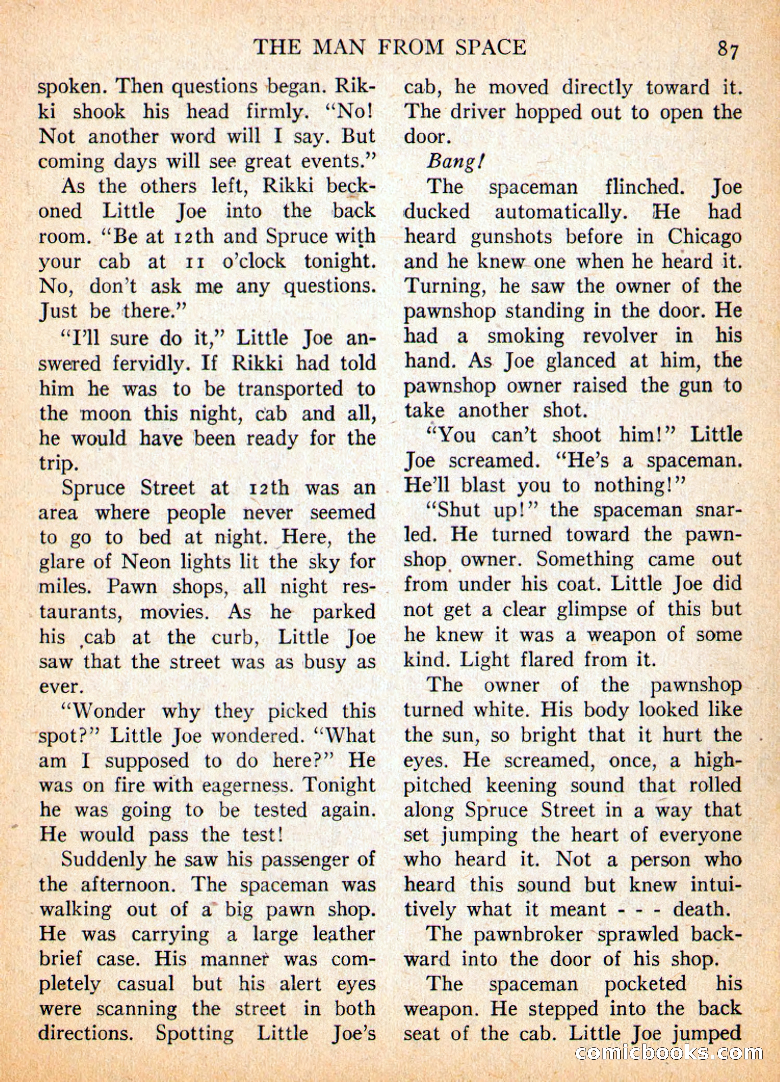 Imaginative Tales, May 1957 — page 87 of 132