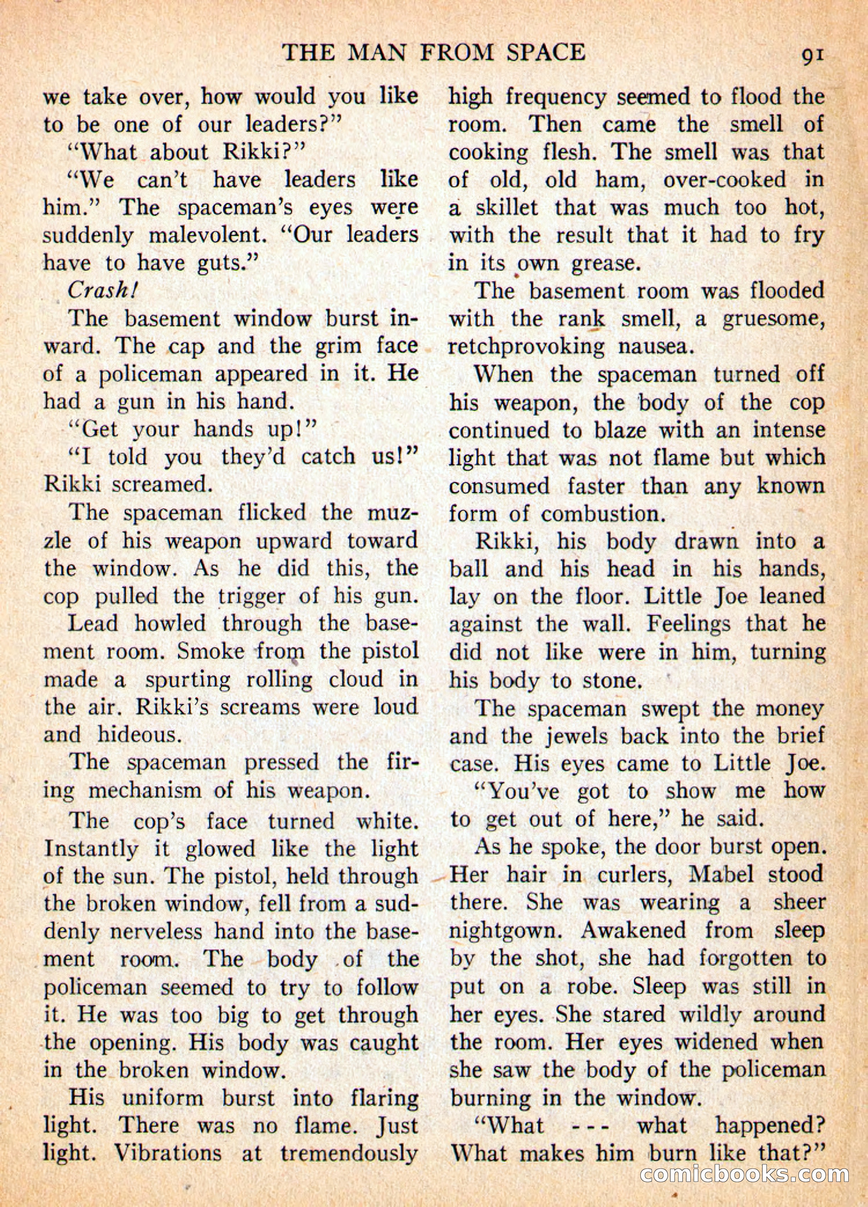 Imaginative Tales, May 1957 — page 91 of 132