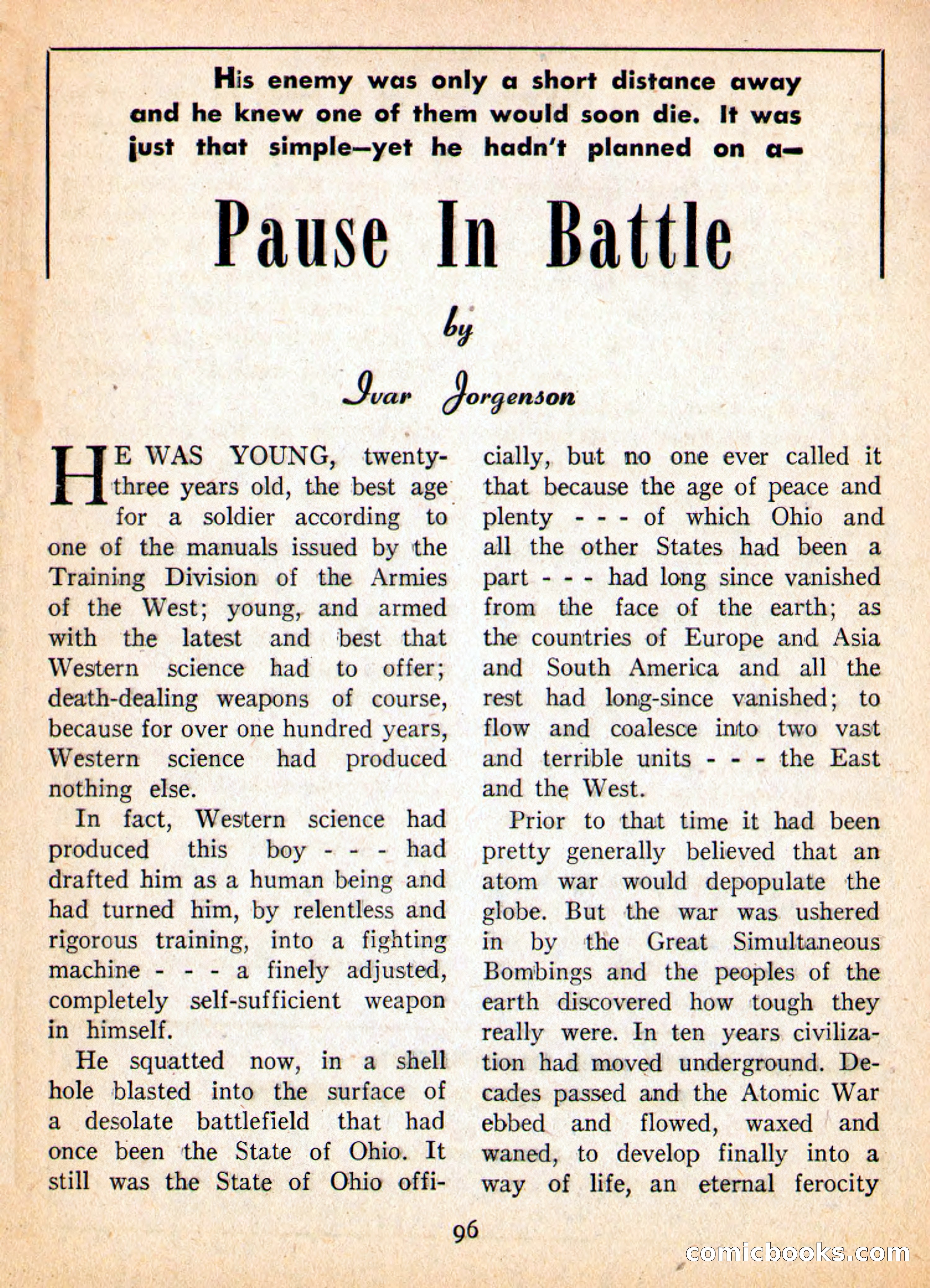 Imaginative Tales, May 1957 — page 96 of 132