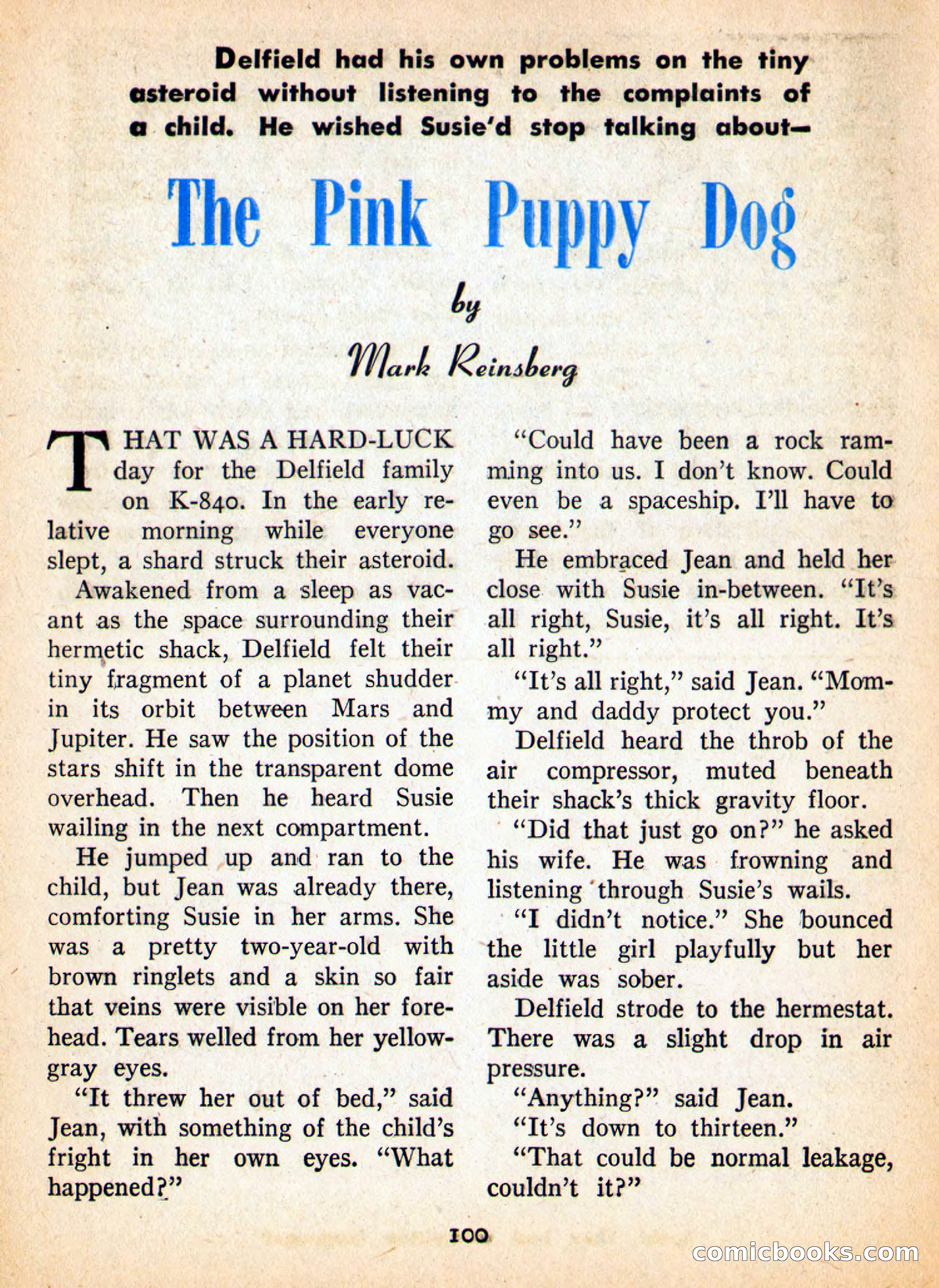 Imaginative Tales, May 1957 — page 100 of 132
