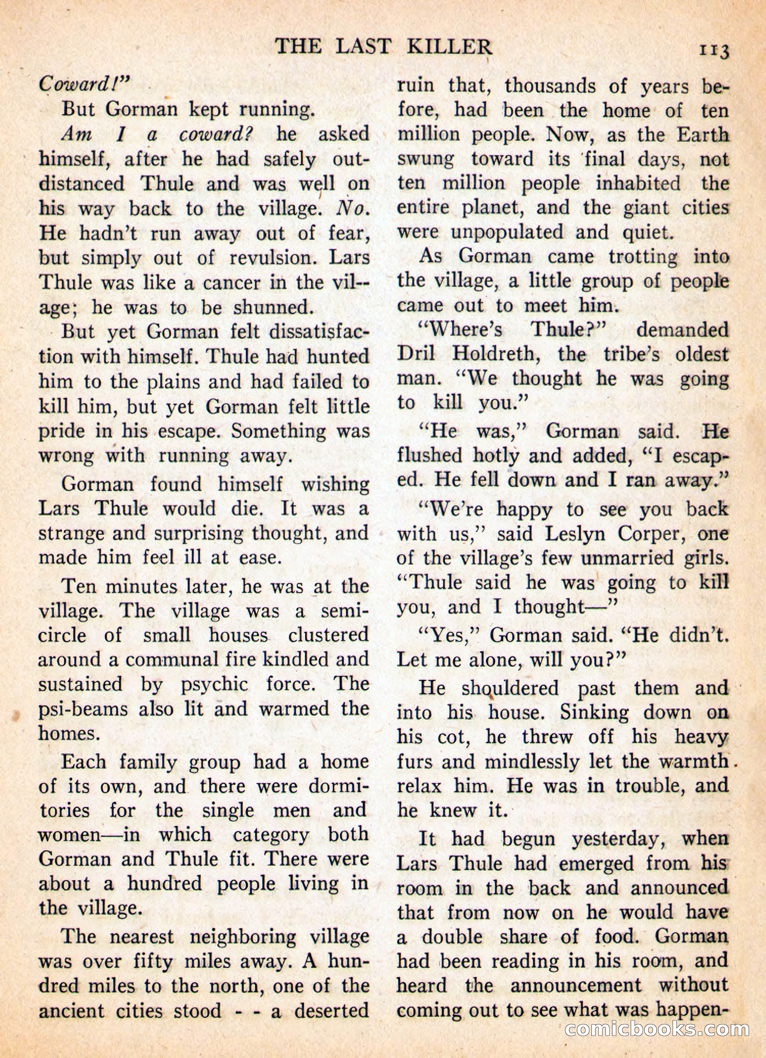 Imaginative Tales, May 1957 — page 113 of 132