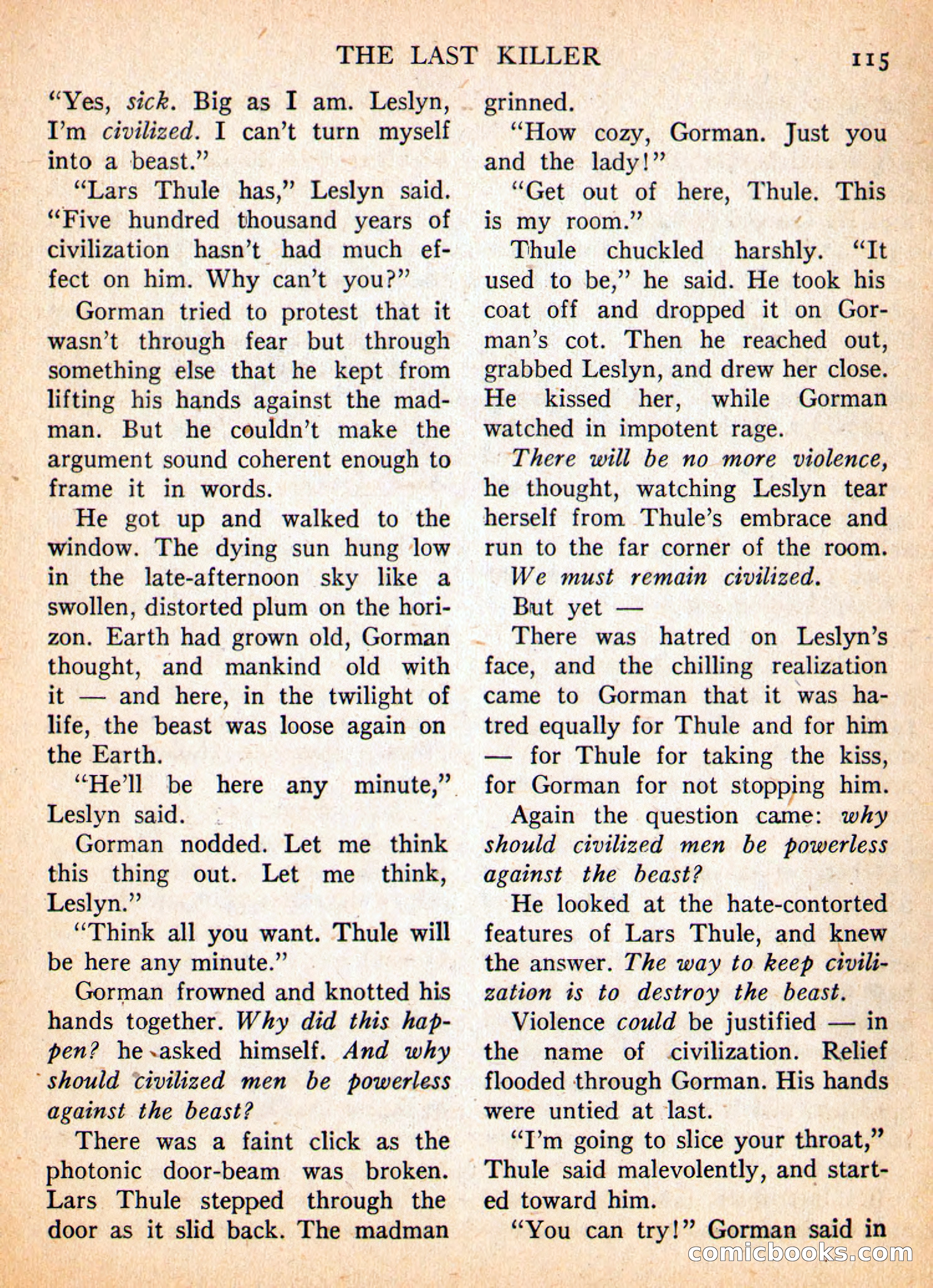 Imaginative Tales, May 1957 — page 115 of 132