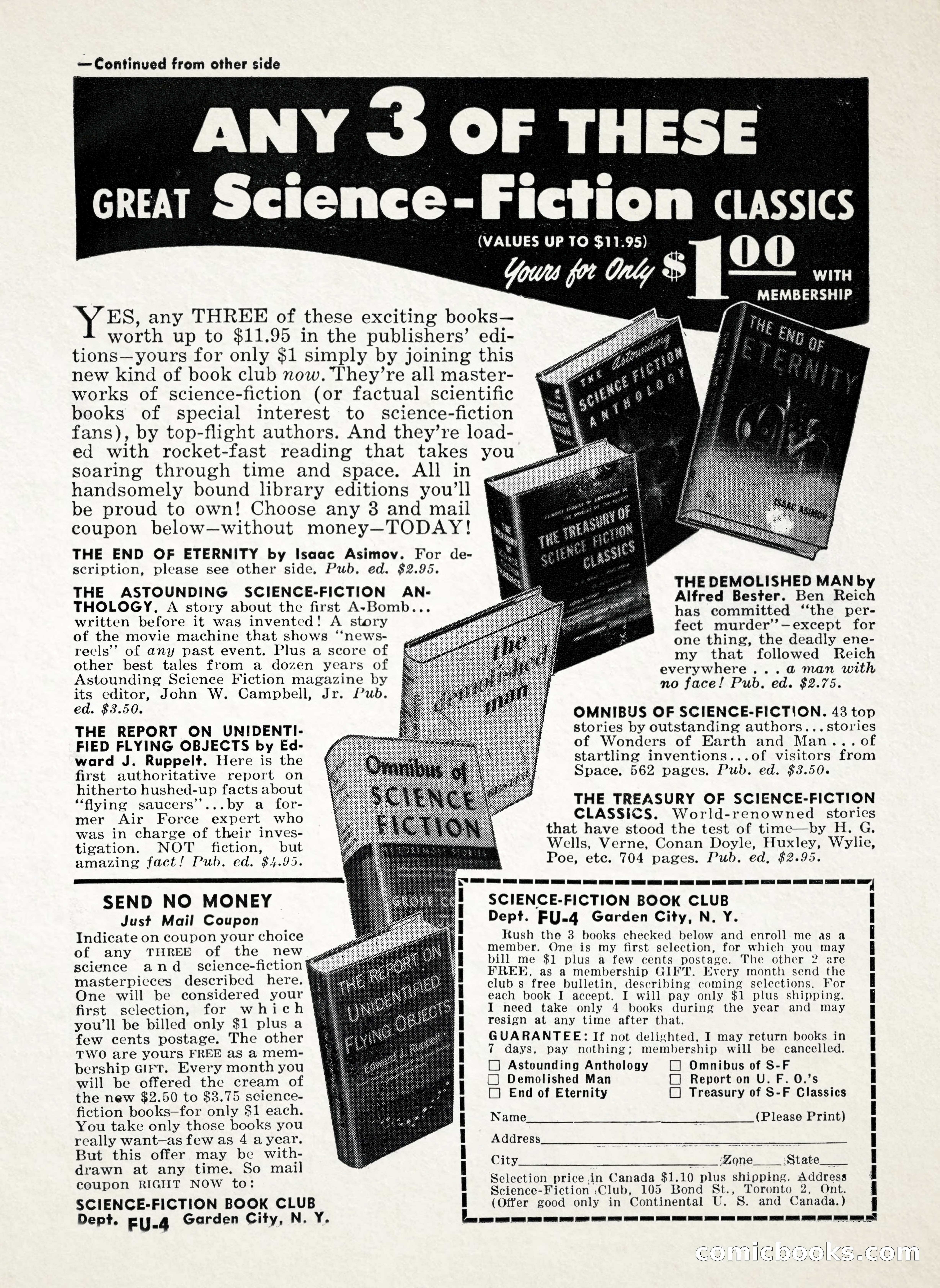 Imaginative Tales, May 1957 — page 131 of 132