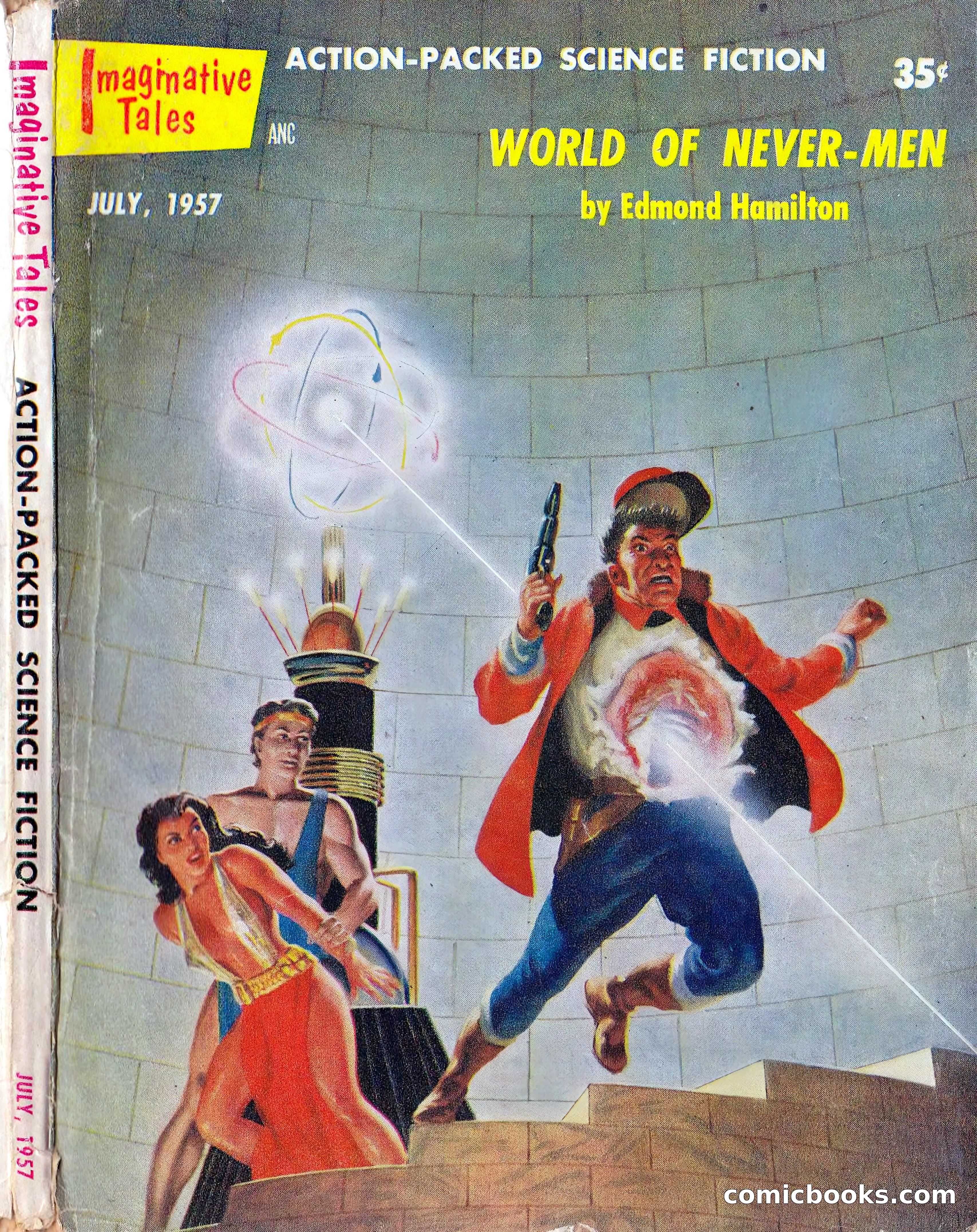 Imaginative Tales, July 1957 — page 2 of 133