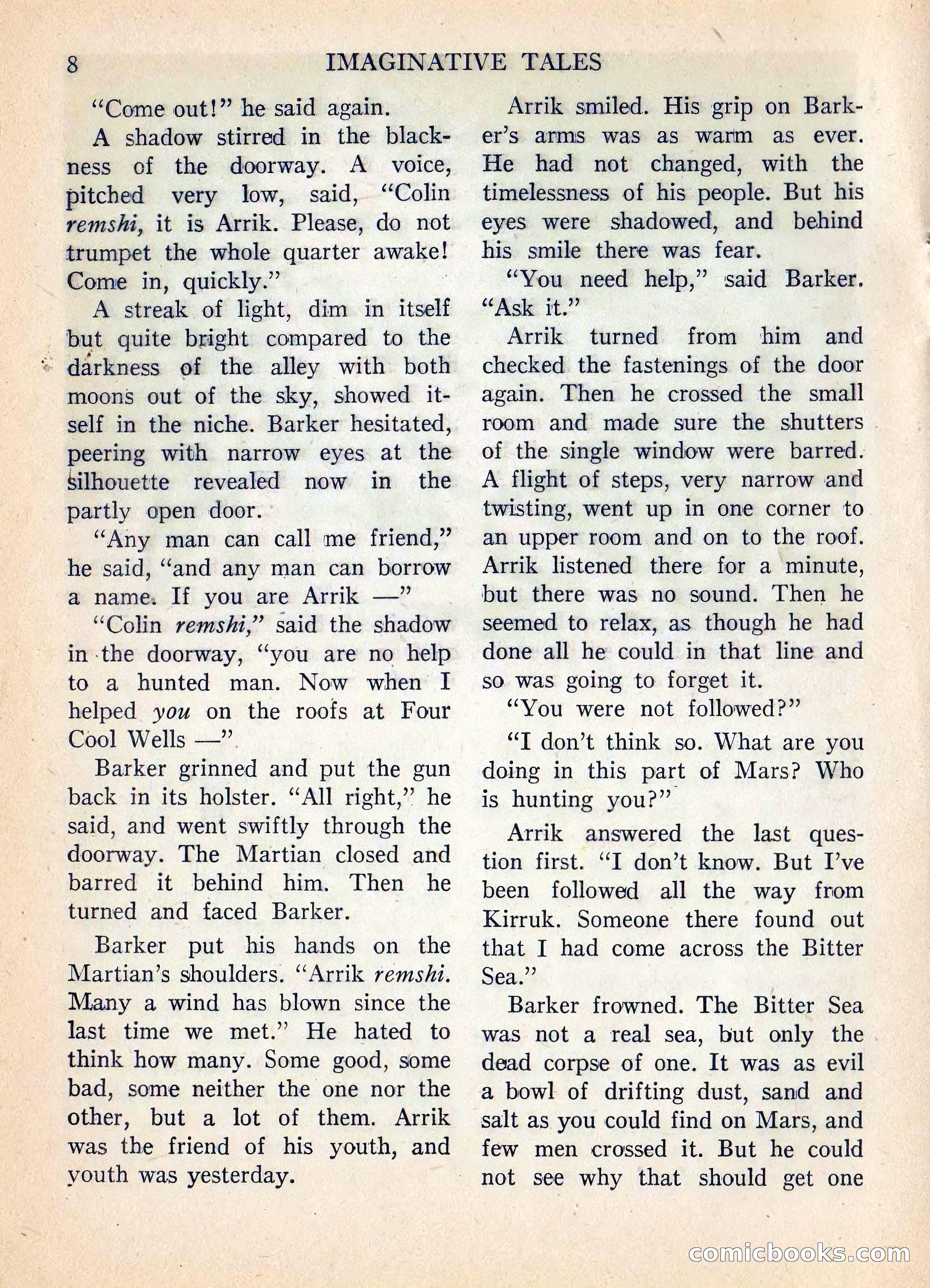 Imaginative Tales, July 1957 — page 9 of 133