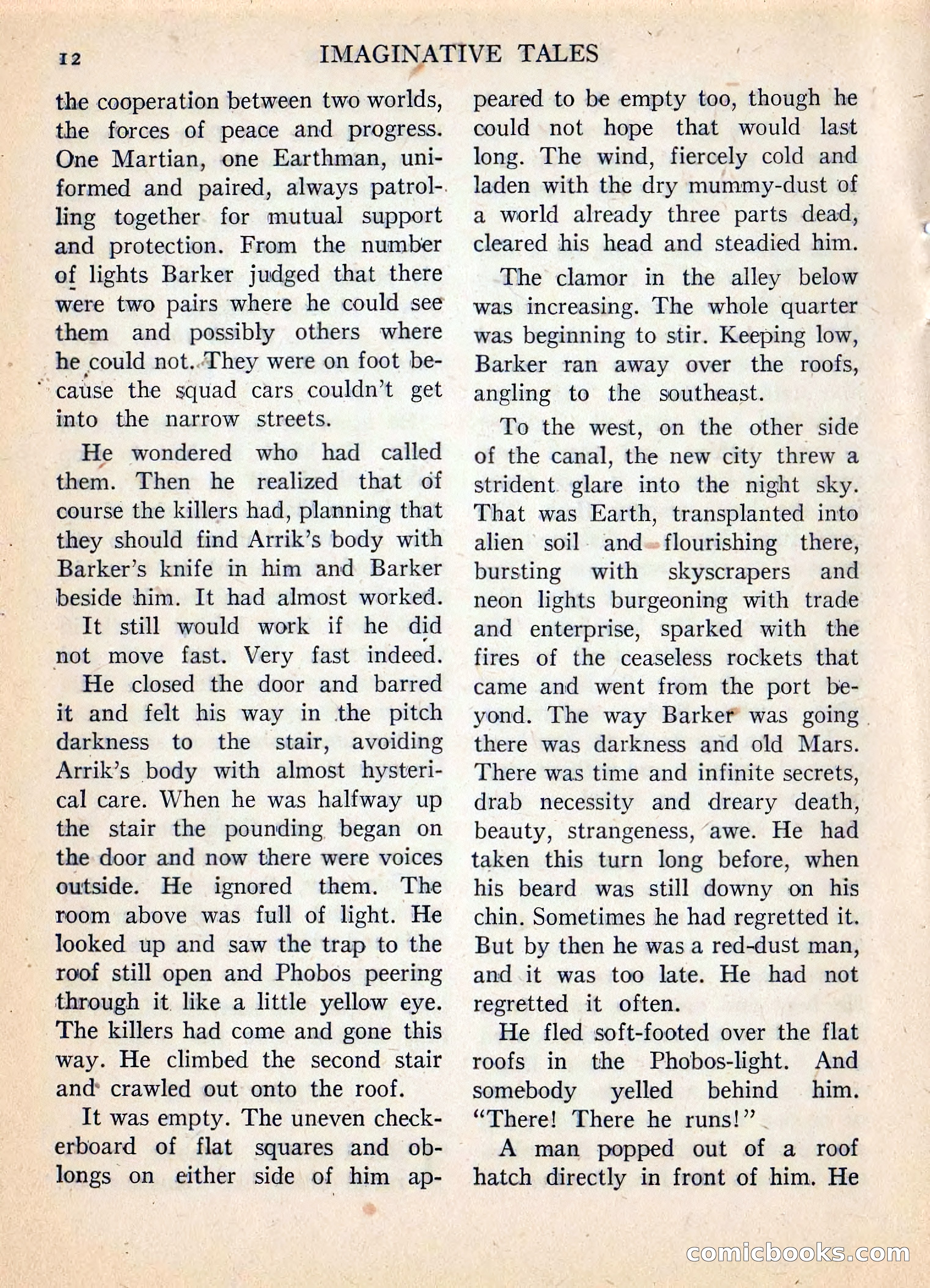 Imaginative Tales, July 1957 — page 13 of 133
