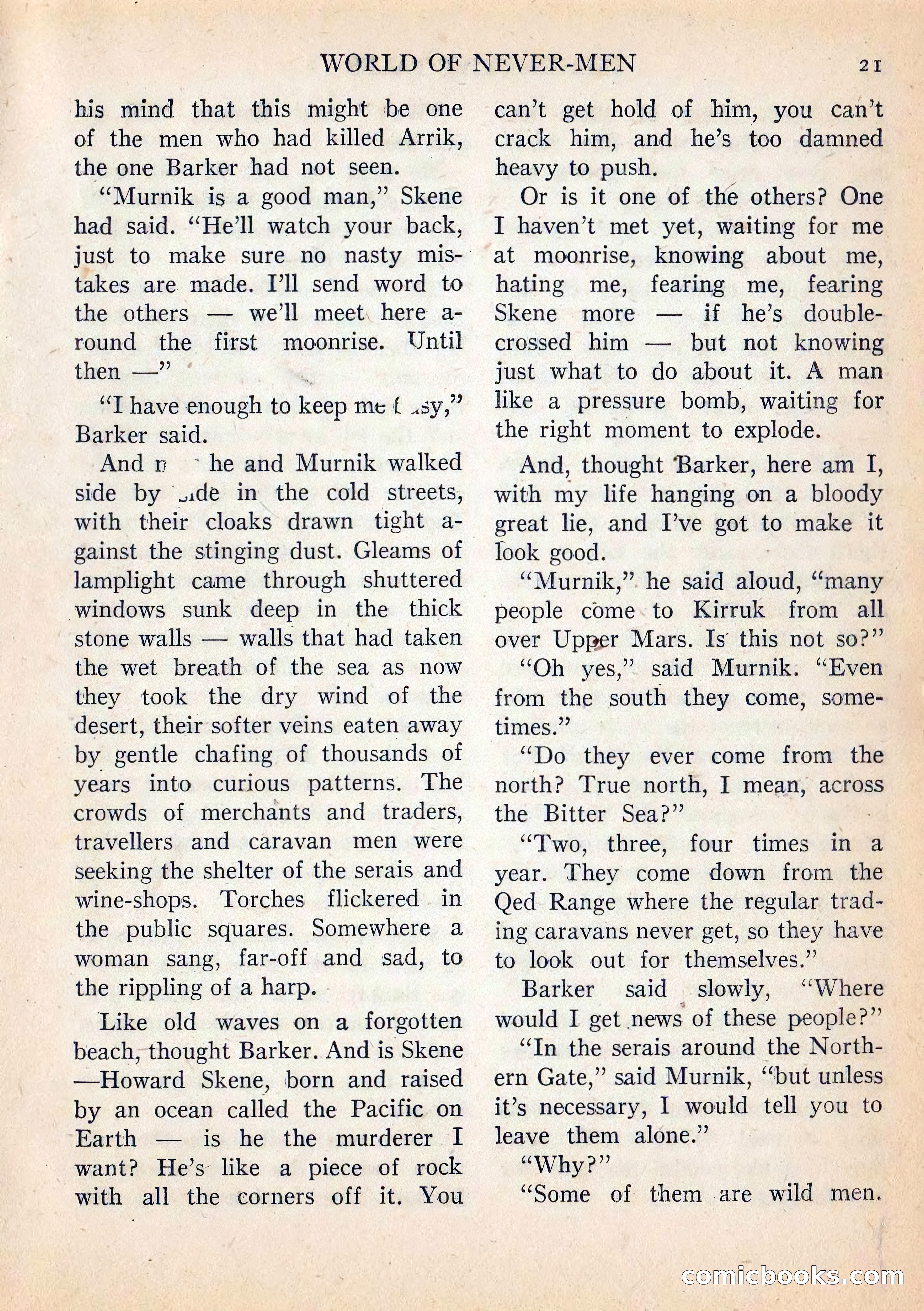 Imaginative Tales, July 1957 — page 22 of 133