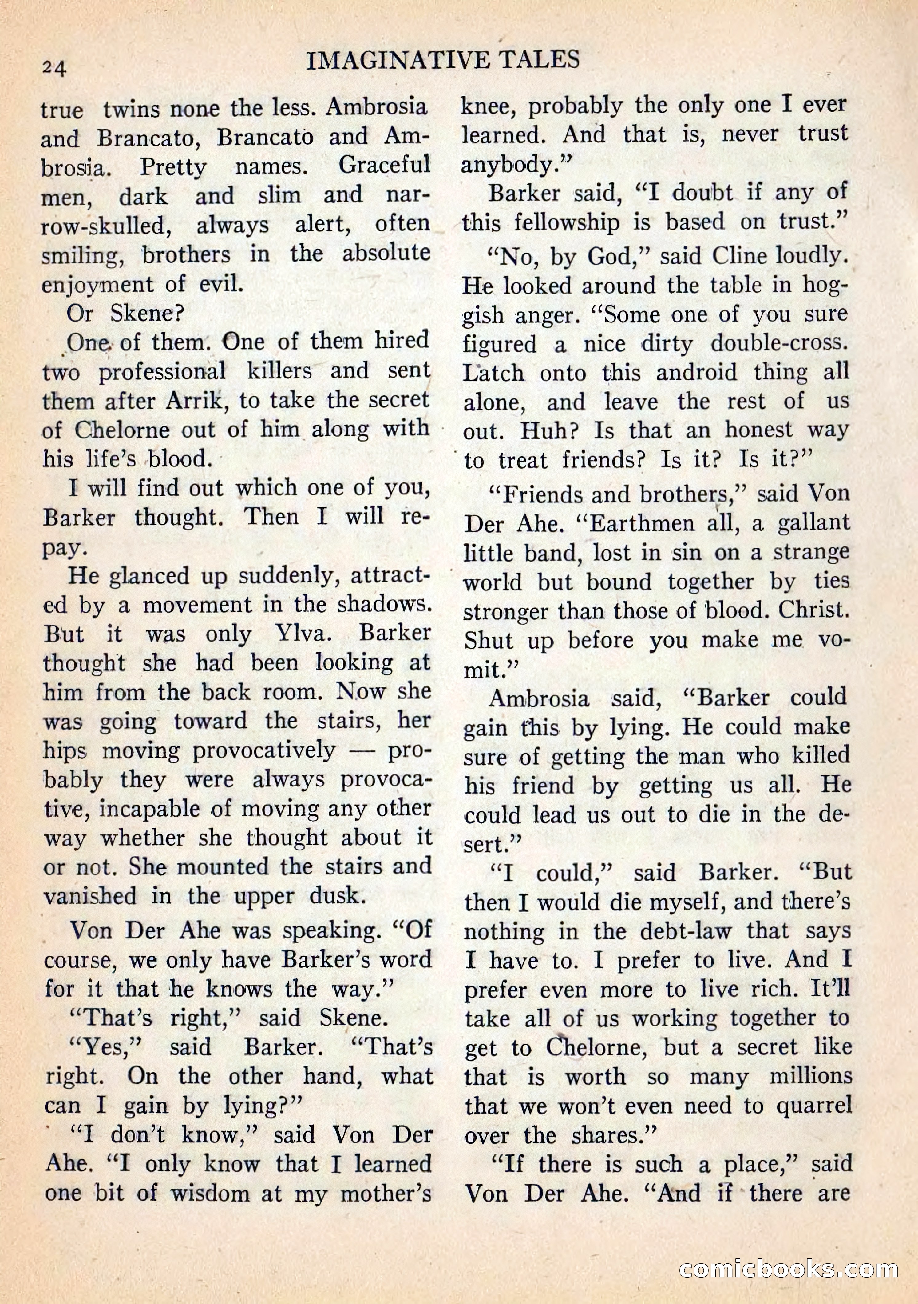 Imaginative Tales, July 1957 — page 25 of 133