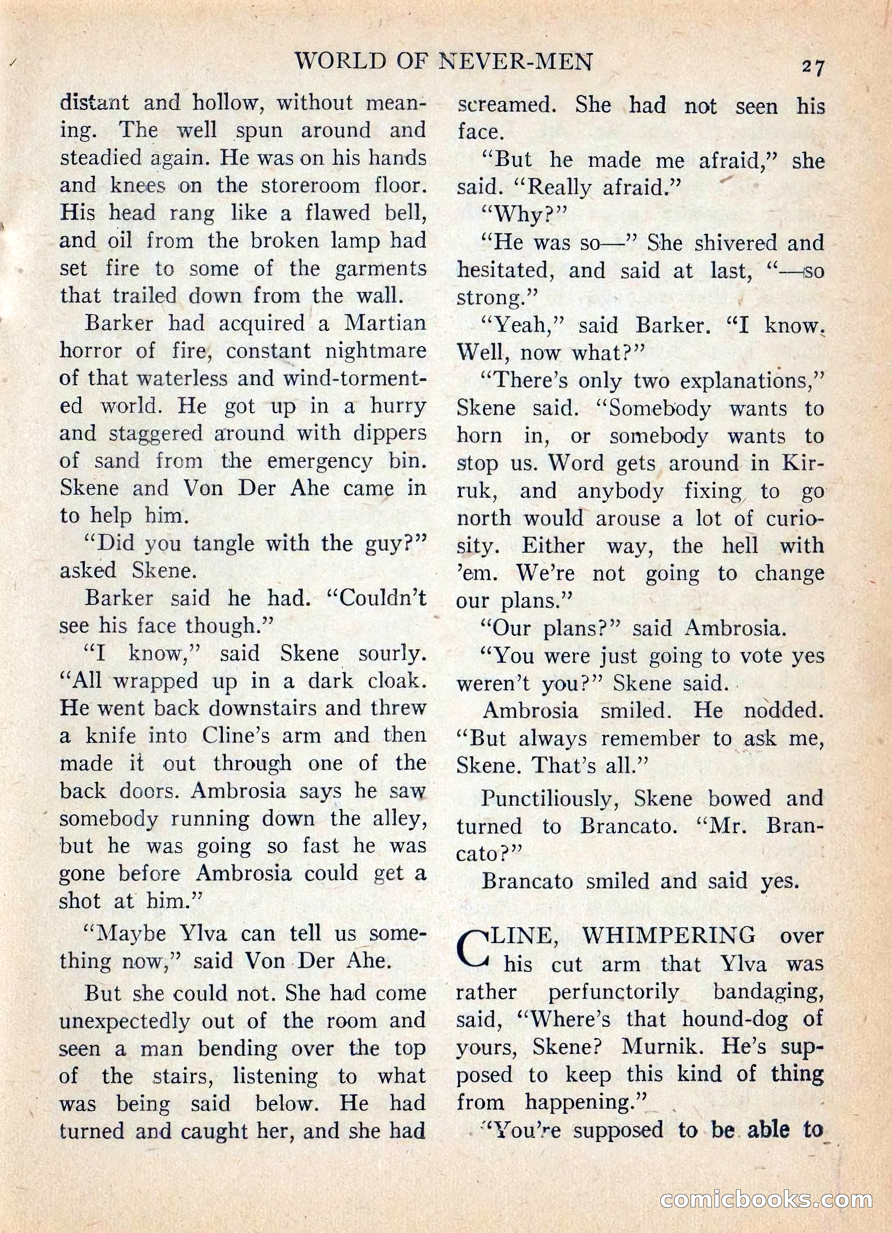 Imaginative Tales, July 1957 — page 28 of 133