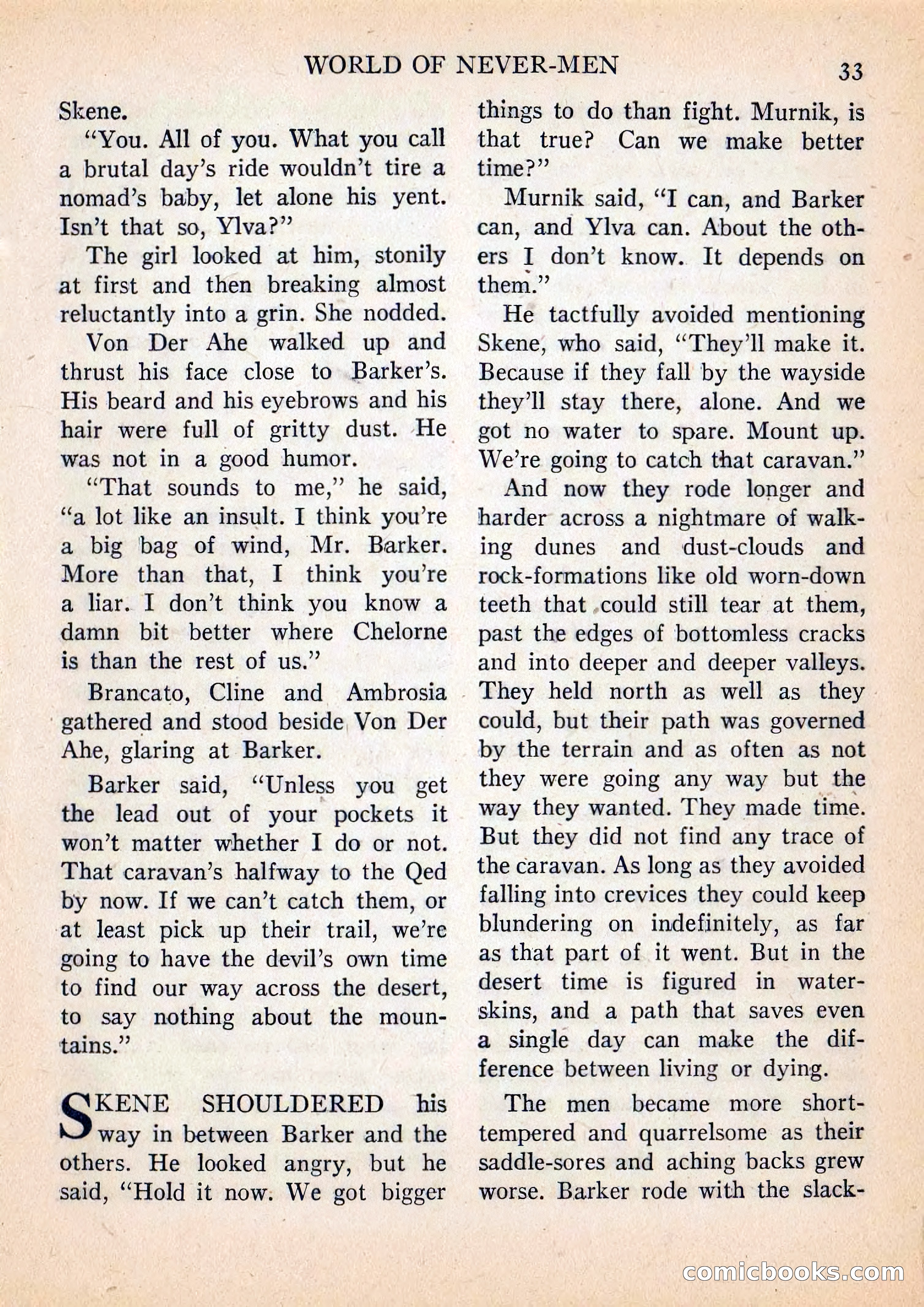 Imaginative Tales, July 1957 — page 34 of 133