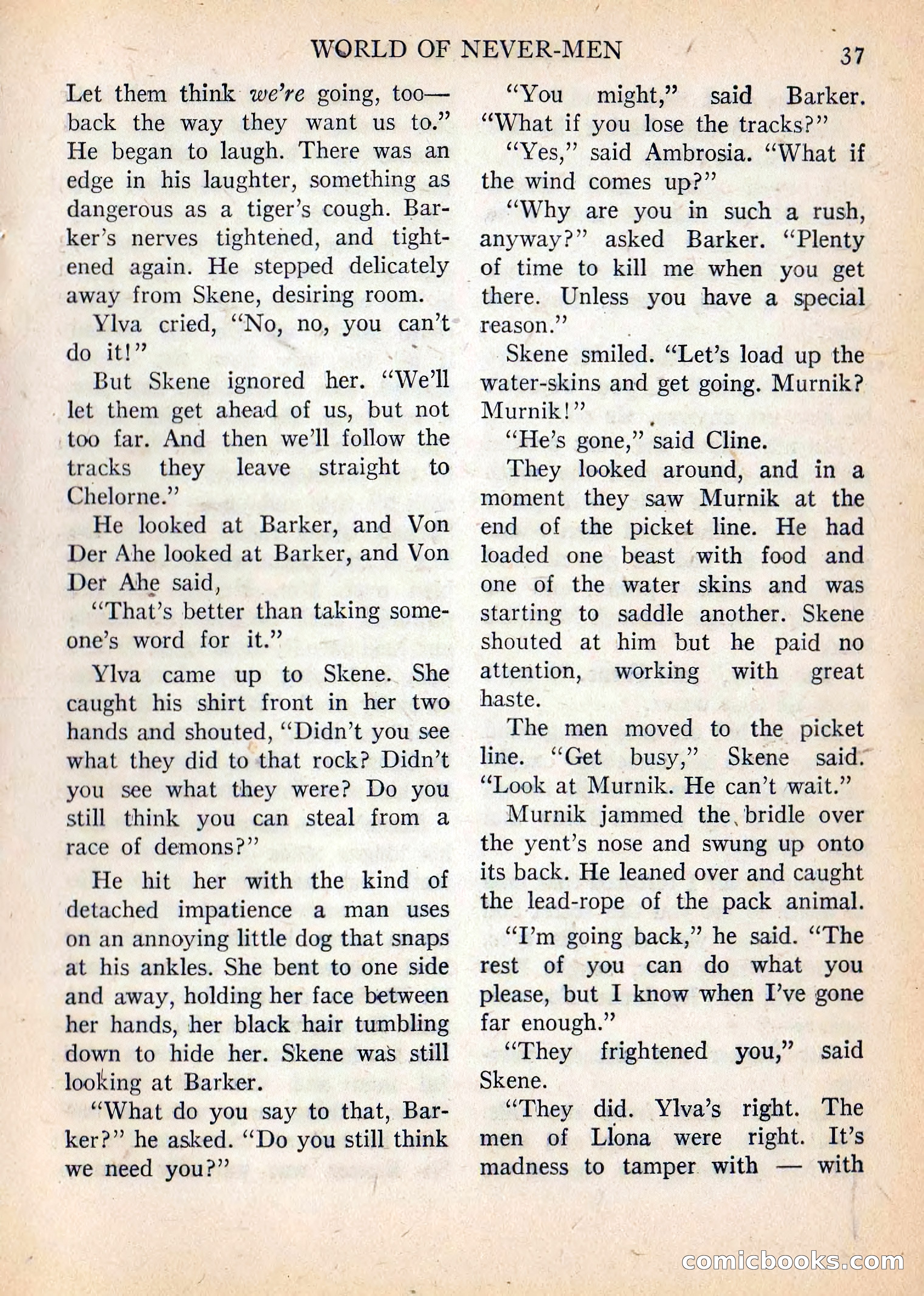 Imaginative Tales, July 1957 — page 38 of 133