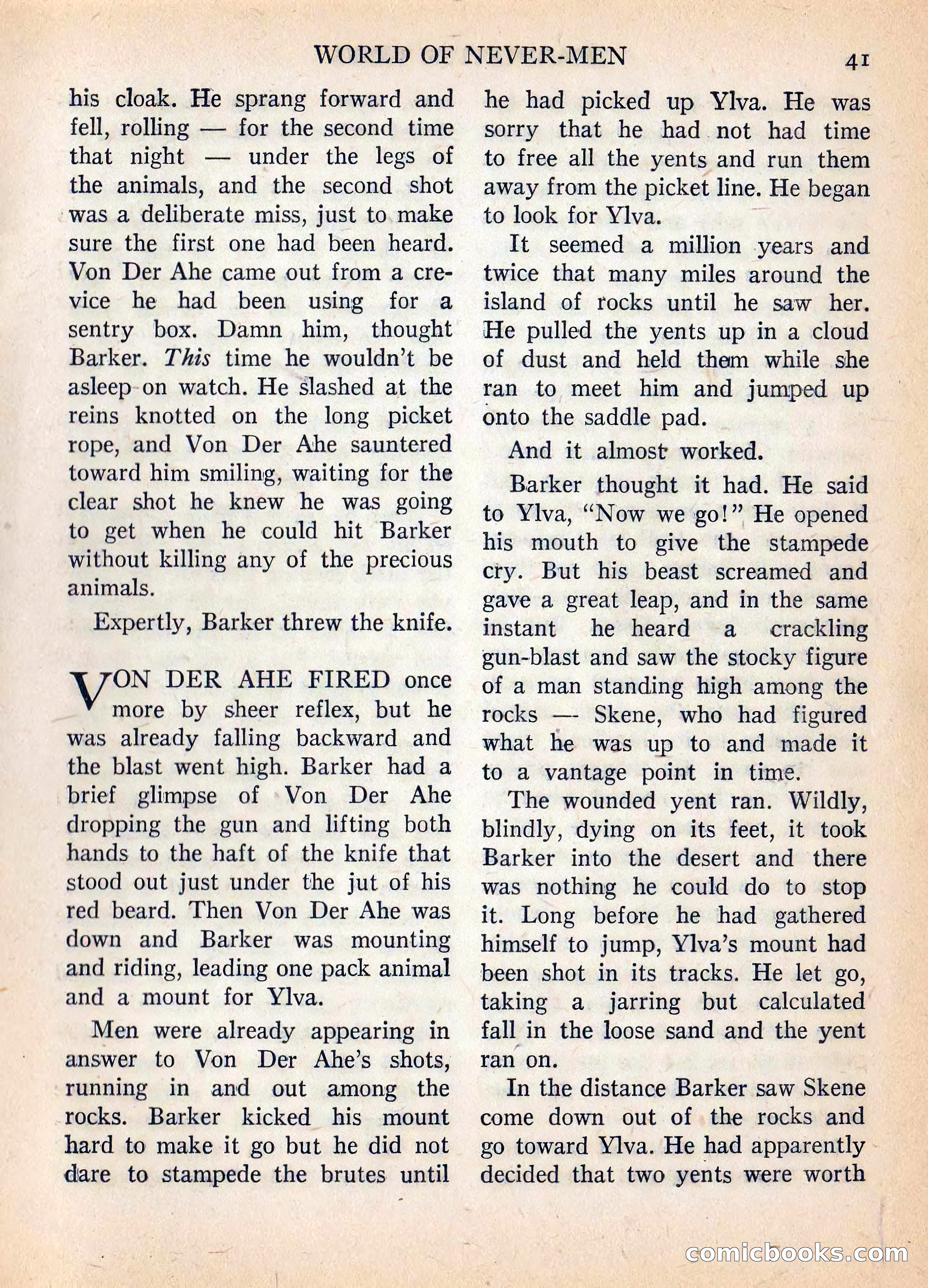 Imaginative Tales, July 1957 — page 42 of 133