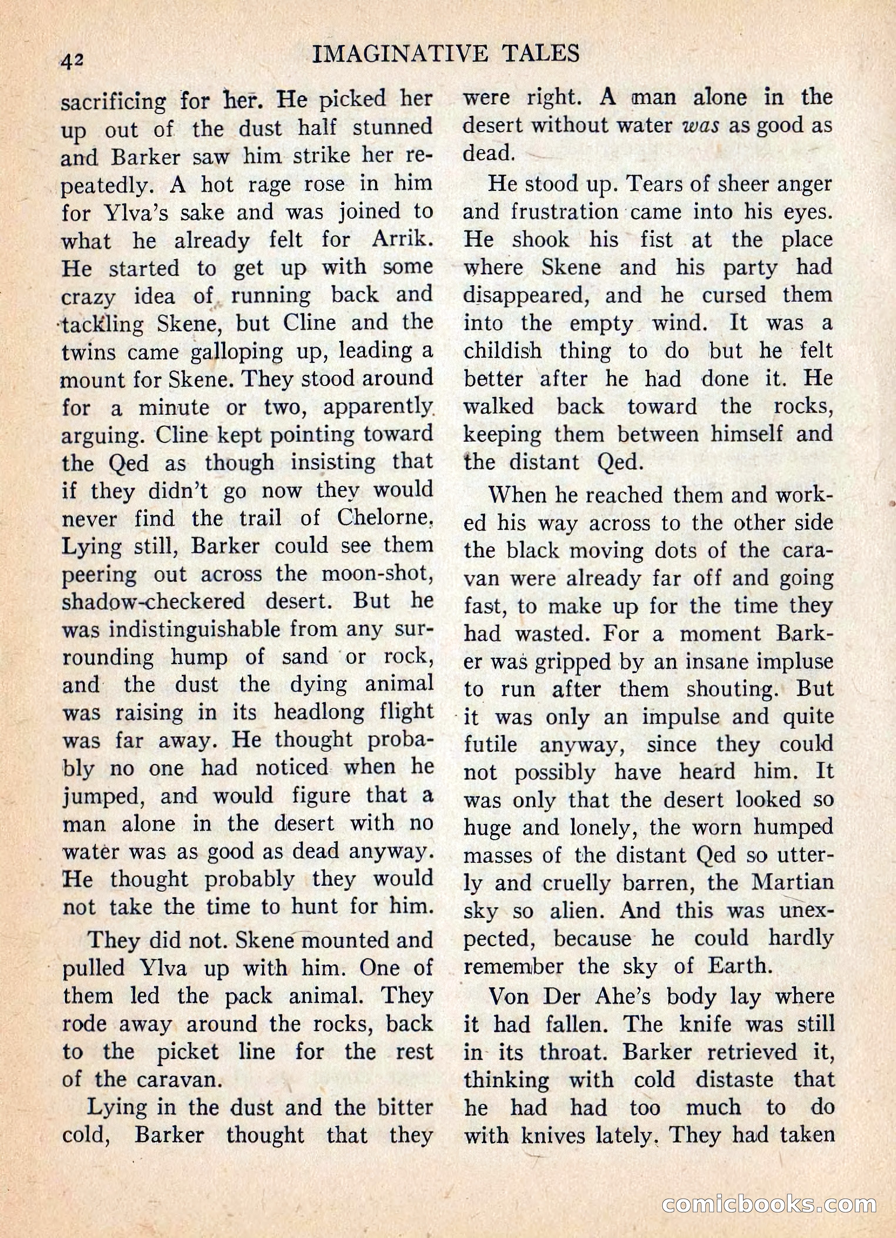 Imaginative Tales, July 1957 — page 43 of 133