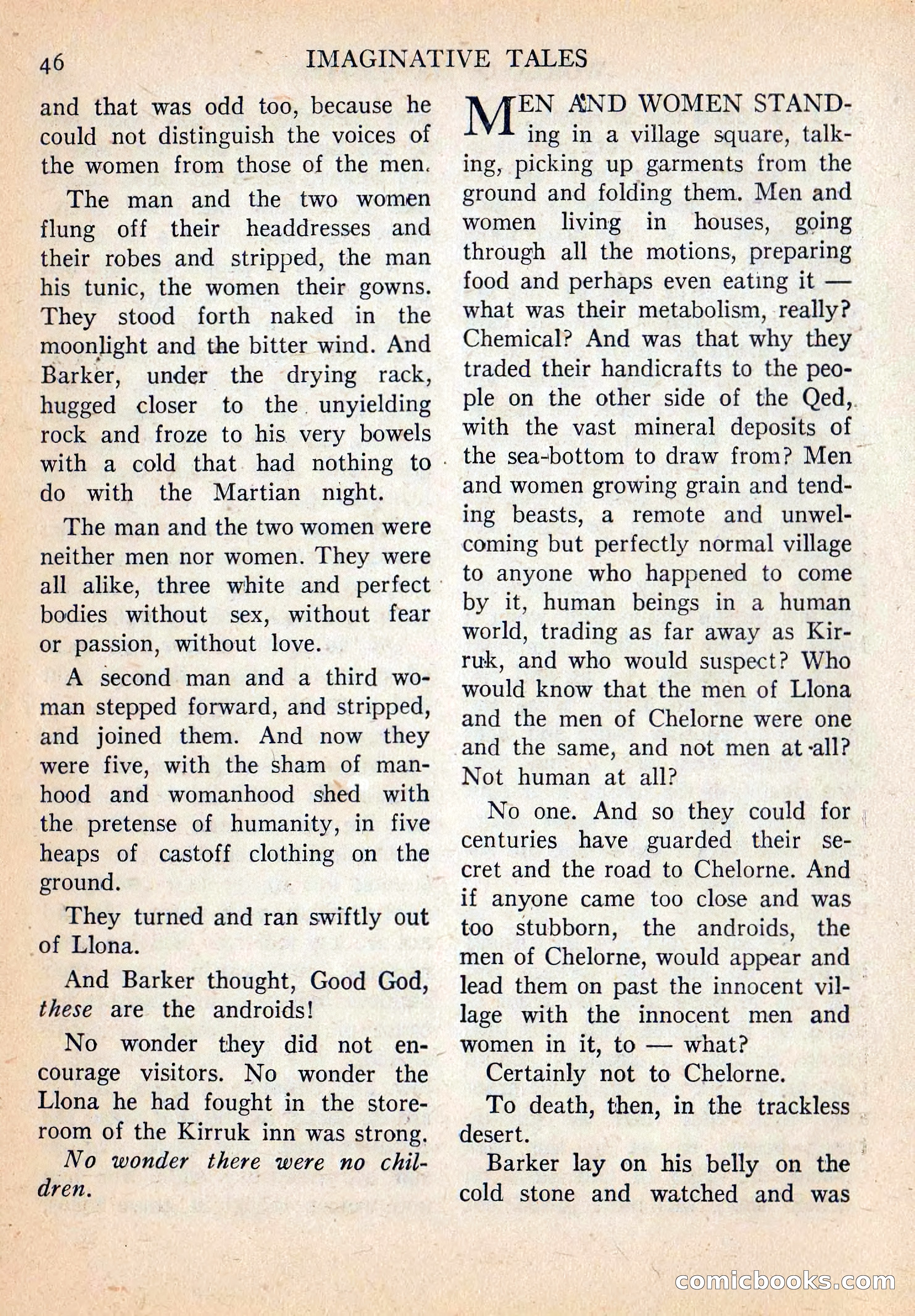 Imaginative Tales, July 1957 — page 47 of 133