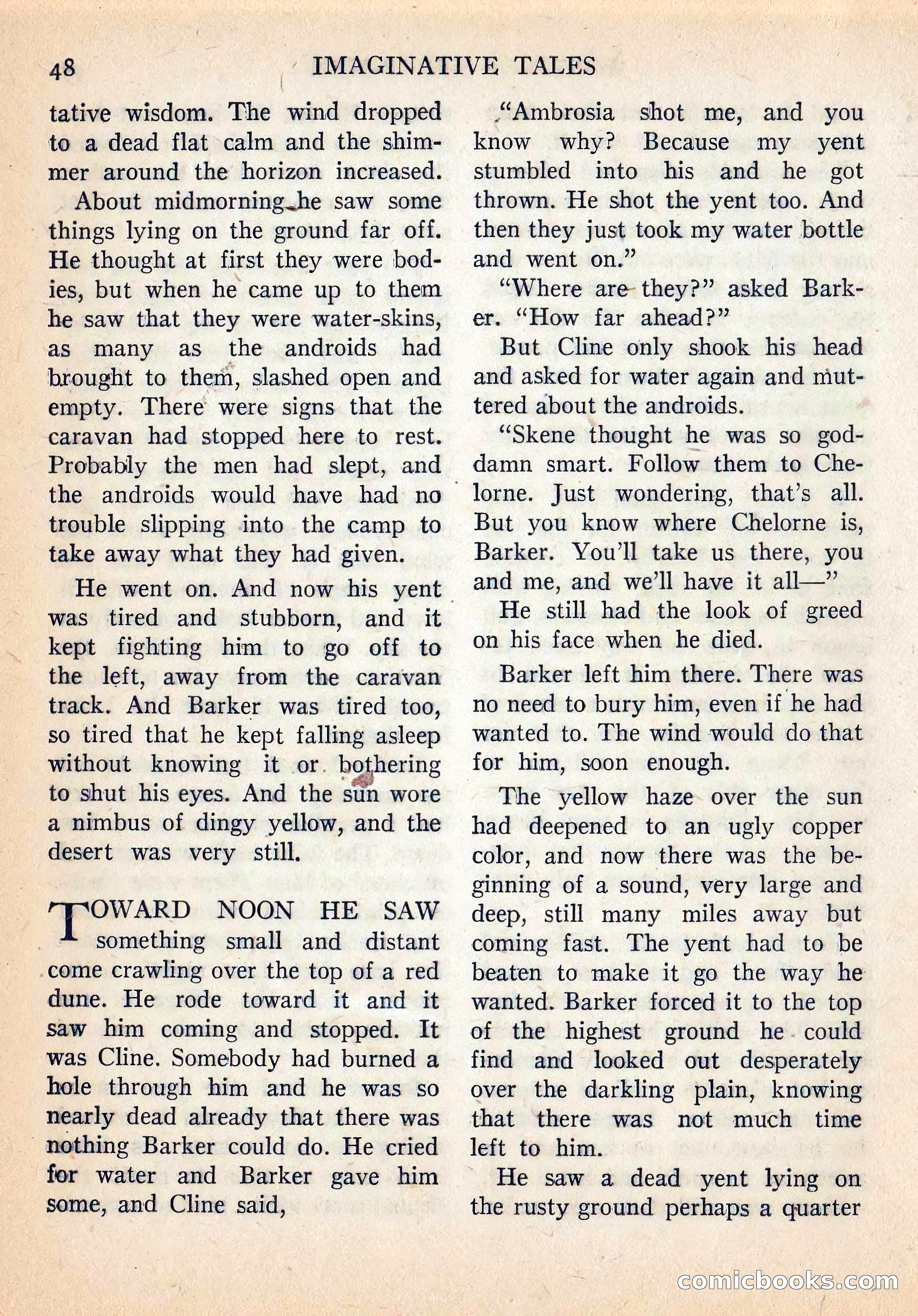 Imaginative Tales, July 1957 — page 49 of 133