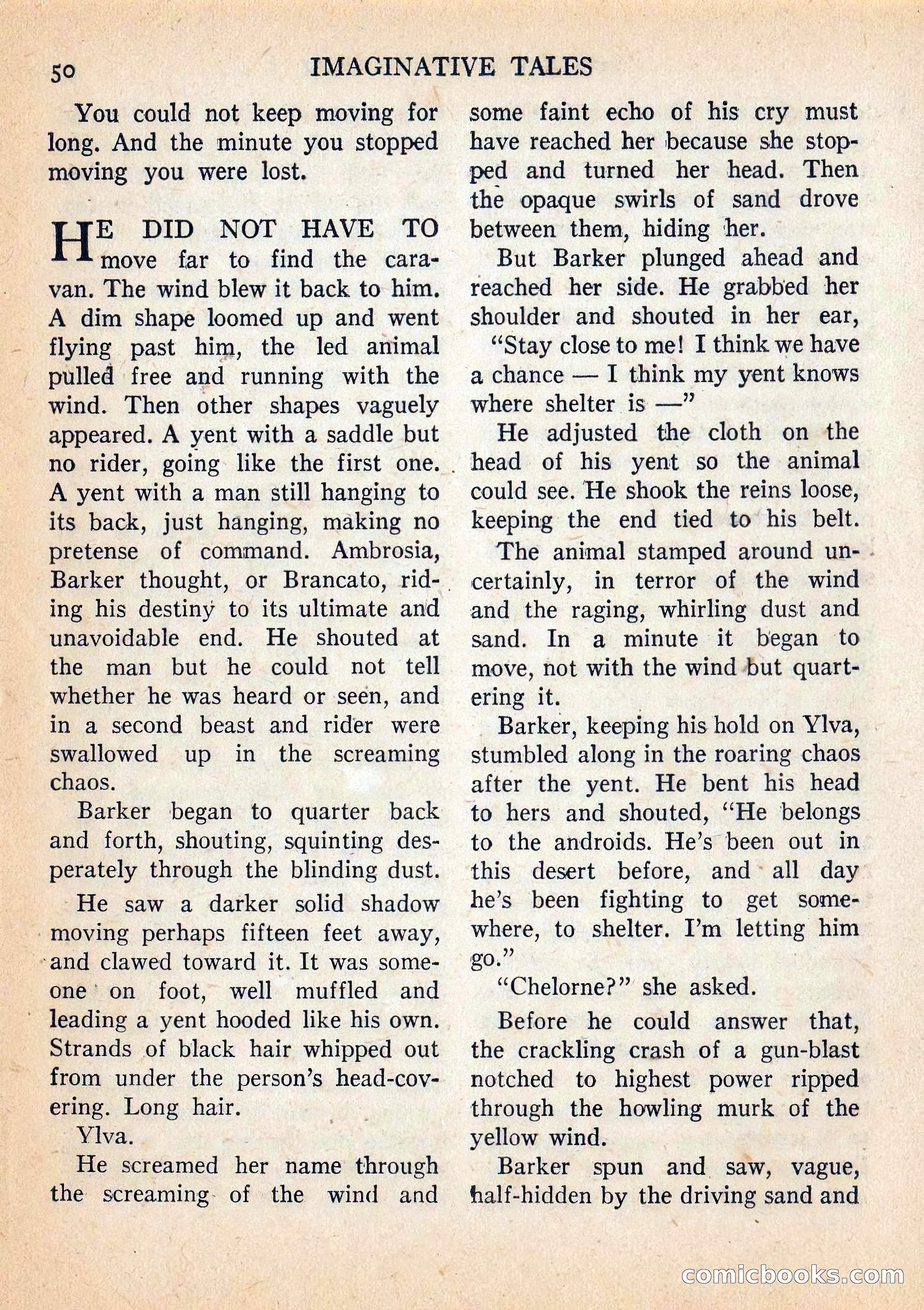 Imaginative Tales, July 1957 — page 51 of 133