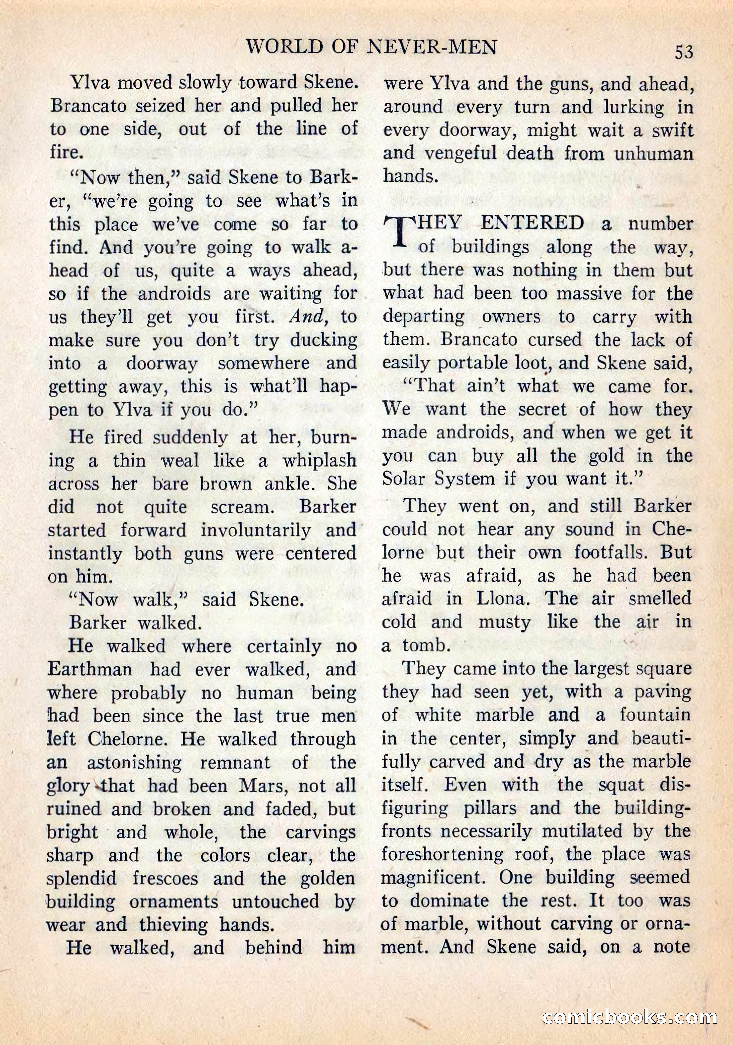 Imaginative Tales, July 1957 — page 54 of 133