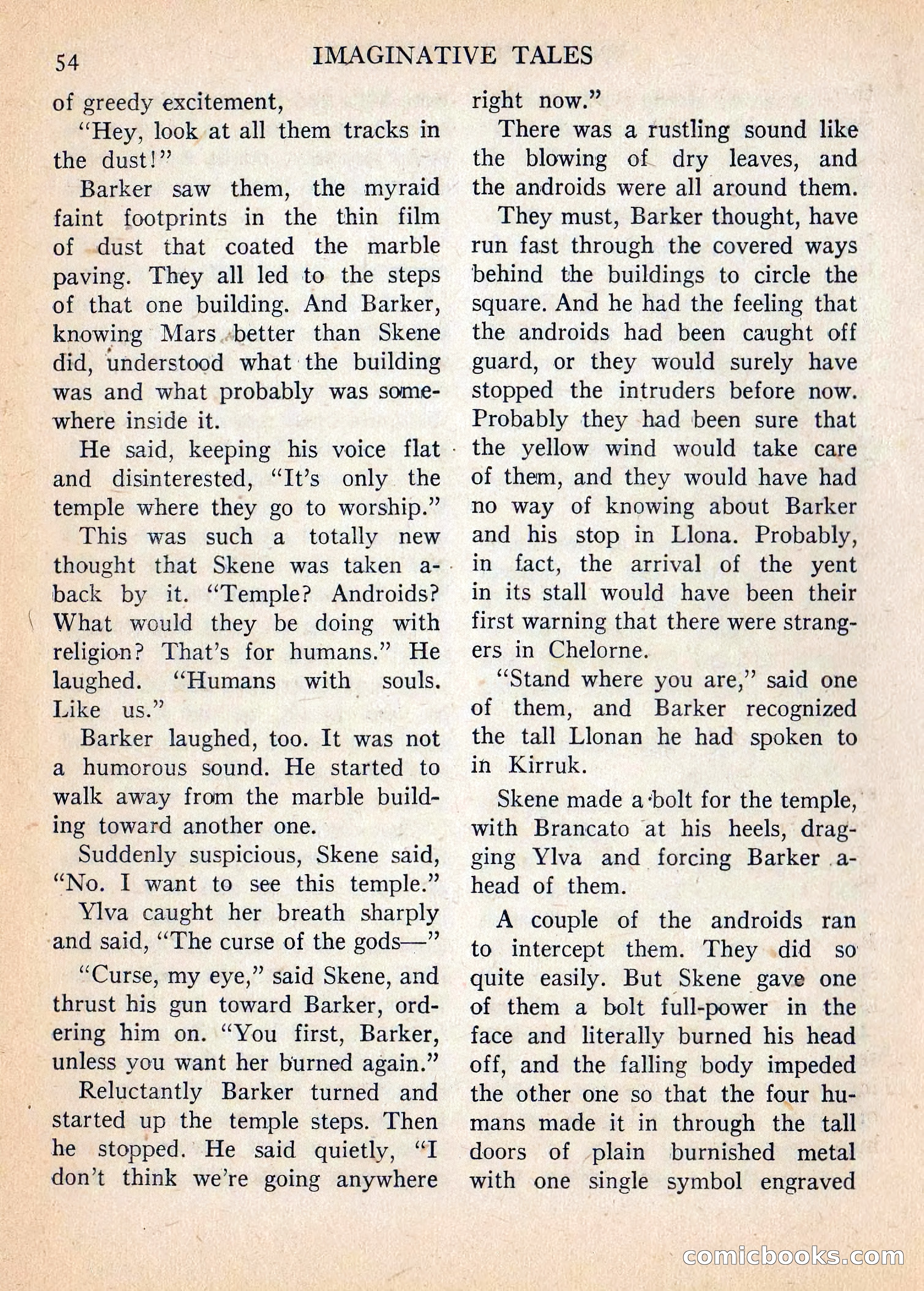 Imaginative Tales, July 1957 — page 55 of 133